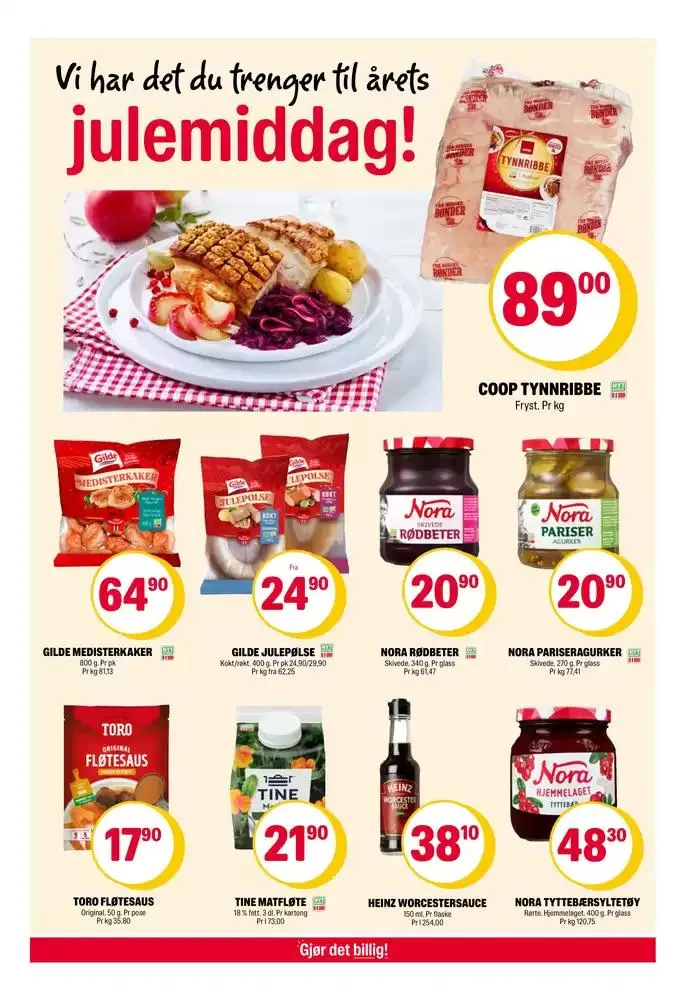 Stort utvalg av tilbud fra 2. desember til 8. desember 2024 - kundeavisside 23