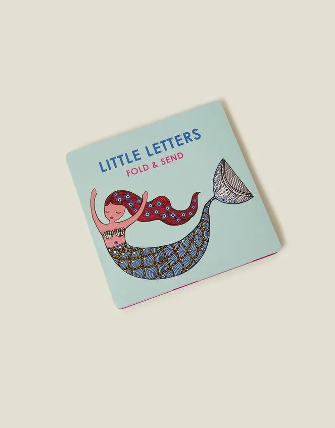 Girls Mermaid Little Letters