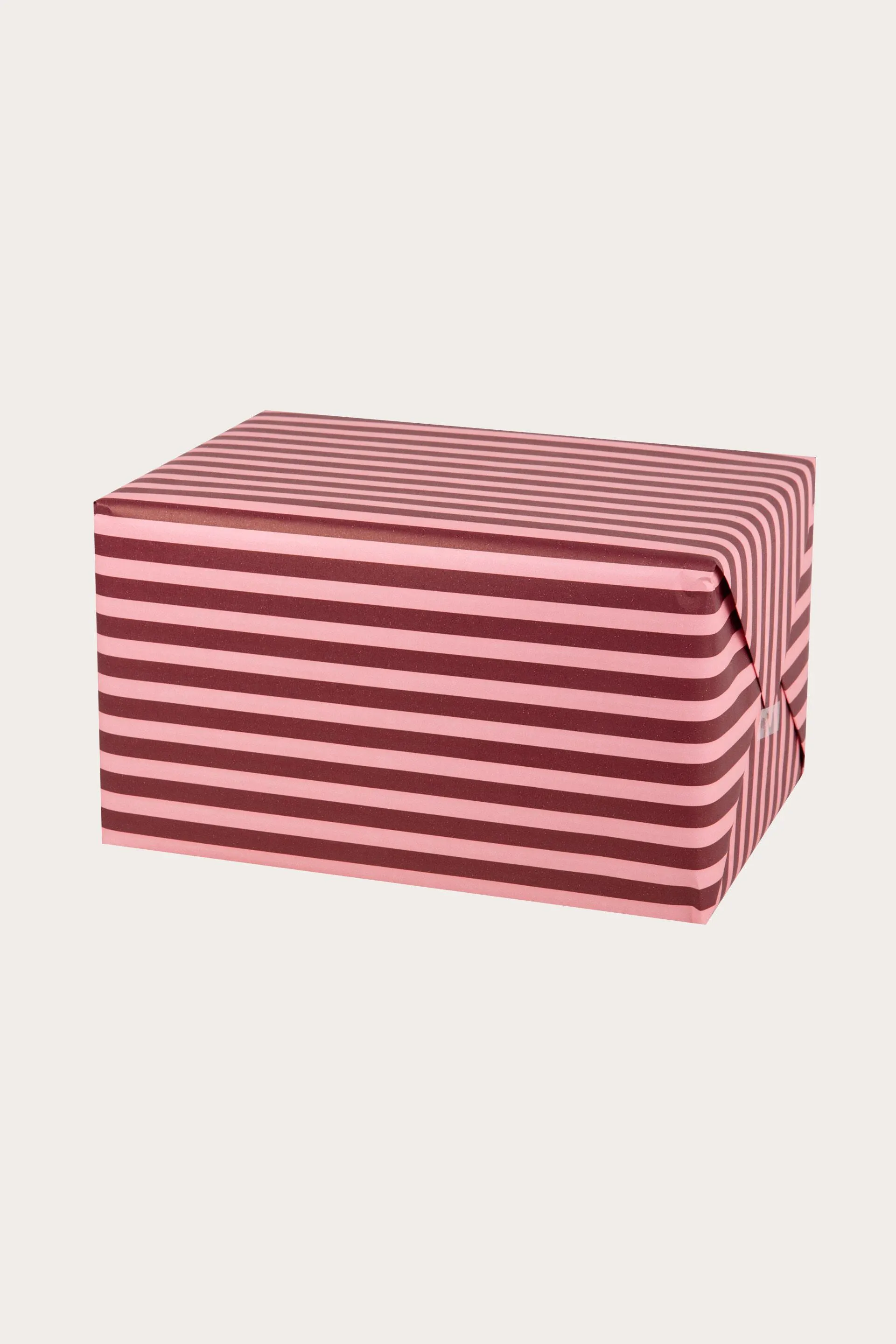 Gavepapir STRIPE RØD/ROSA