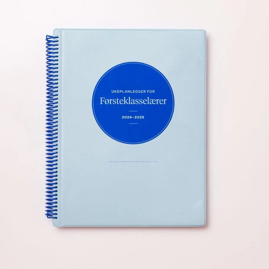 Ukeplanlegger for førsteklasselærer 2024-2025