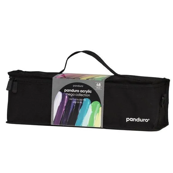 Panduro acrylic mega collection – 48×30 ml med blank og matt akrylmaling