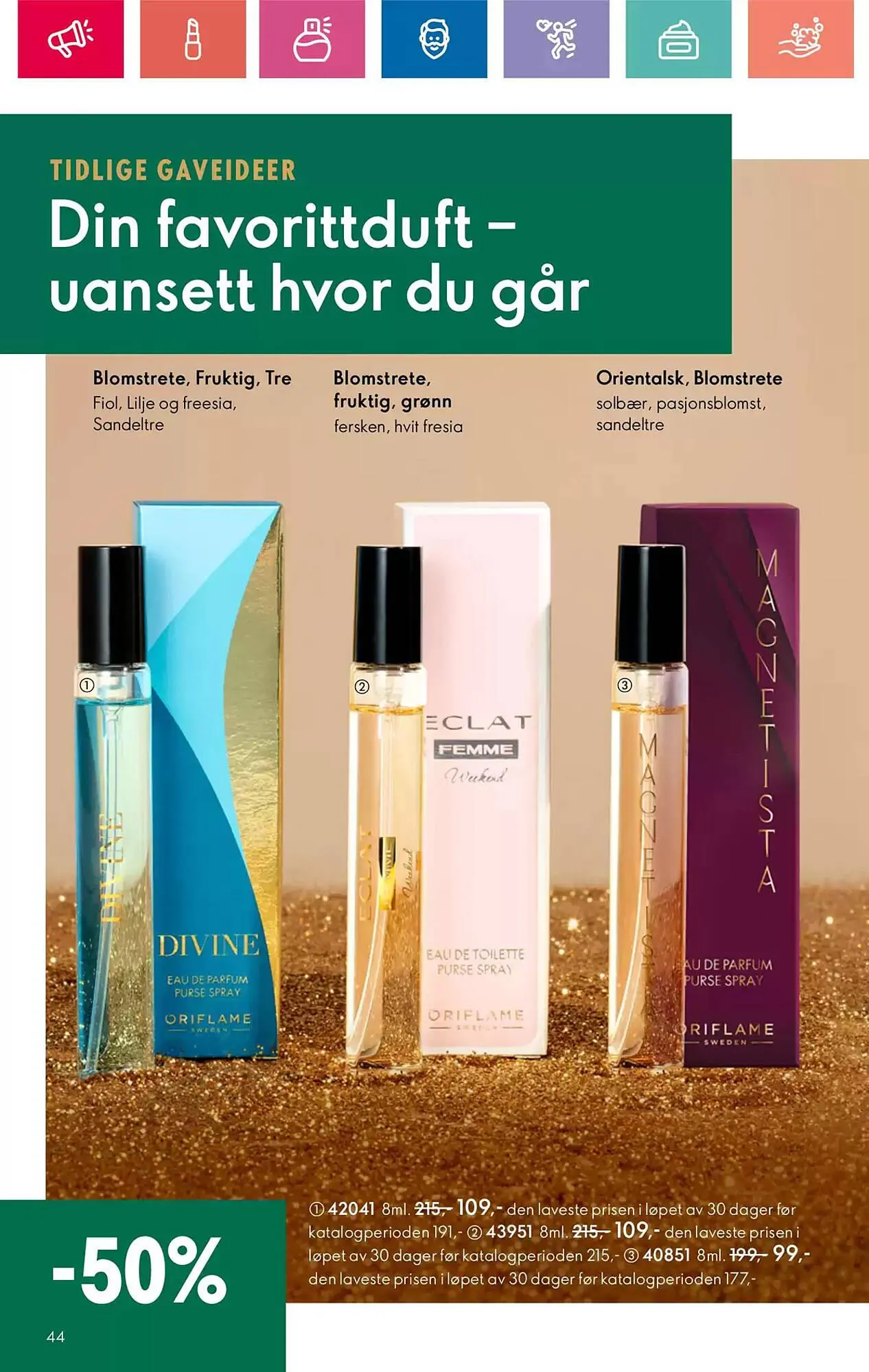 Oriflame Kundeavis fra 14. november til 4. desember 2024 - kundeavisside 44