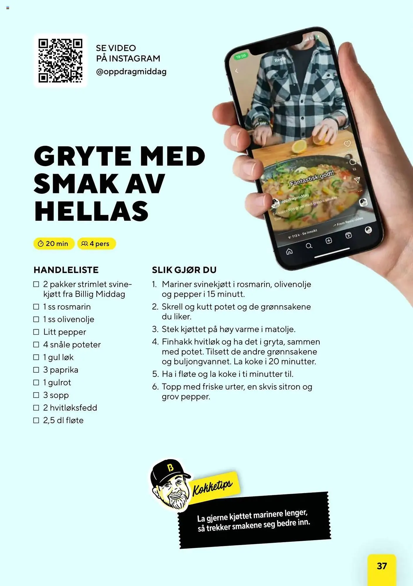 Bunnpris kundeavis fra 21. oktober til 18. desember 2025 - kundeavisside 37