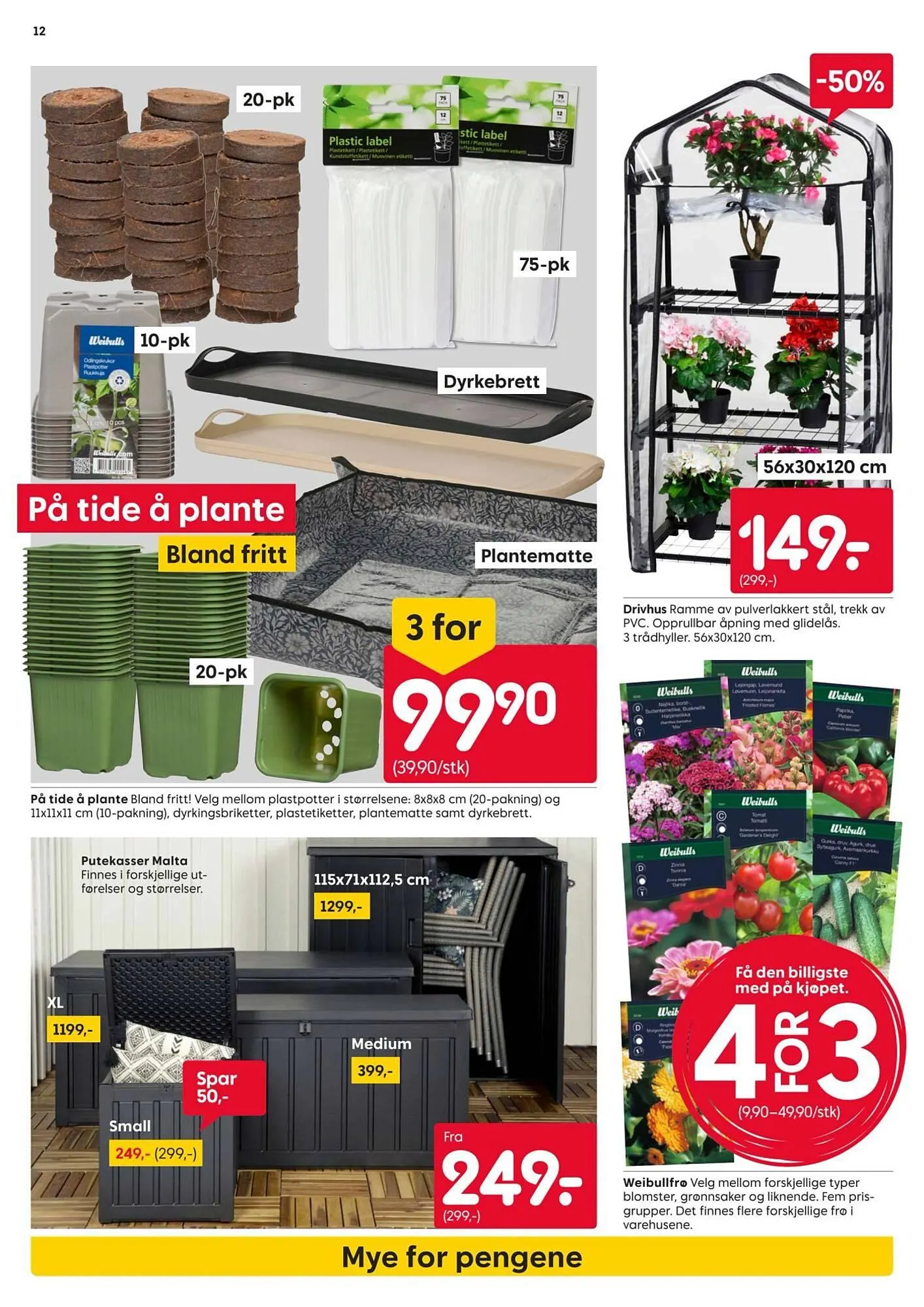 Rusta kundeavis fra 16. mars til 22. mars 2026 - kundeavisside 12