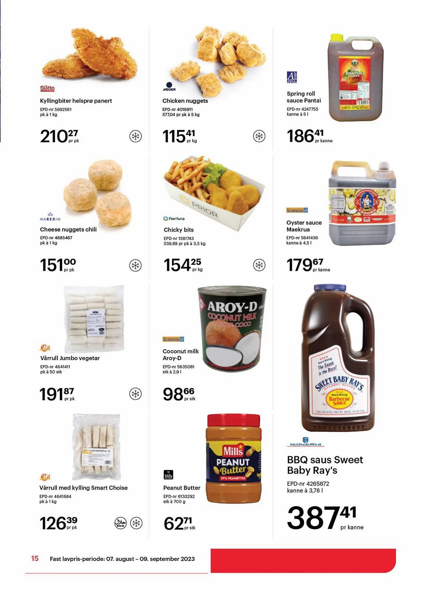 Storcash Kundeavis fra 7. august til 9. september 2023 - kundeavisside 15