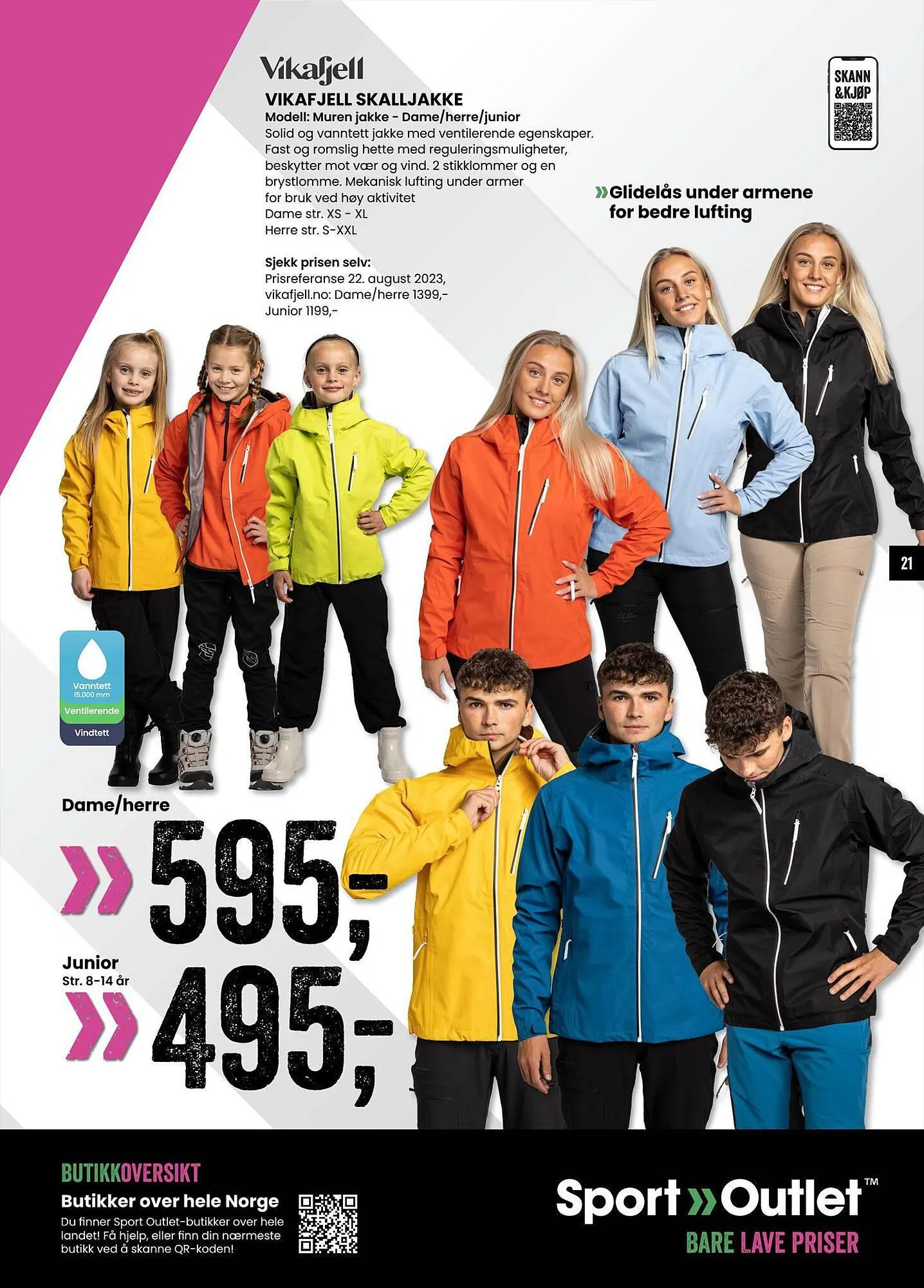 Sport Outlet Kundeavis fra 18. september til 5. oktober 2023 - kundeavisside 21