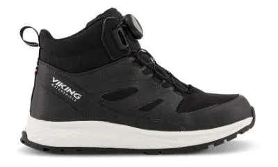 Viking Equip Mid WP 1V High Sneaker Svart 3-55595