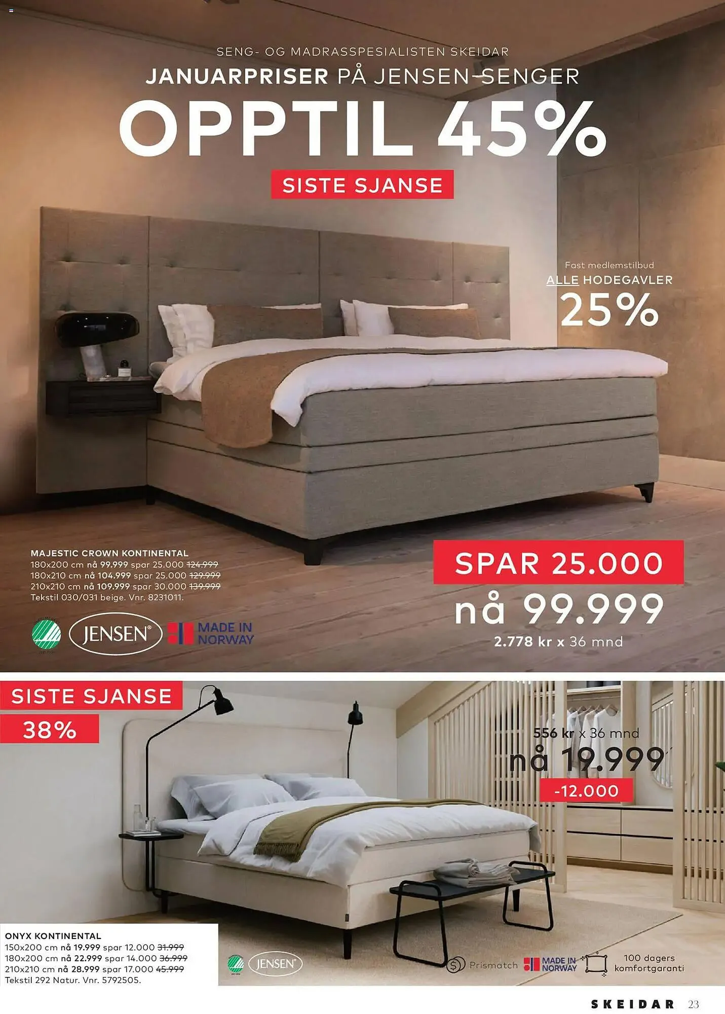 Skeidar kundeavis fra 7. april til 15. april 2026 - kundeavisside 23