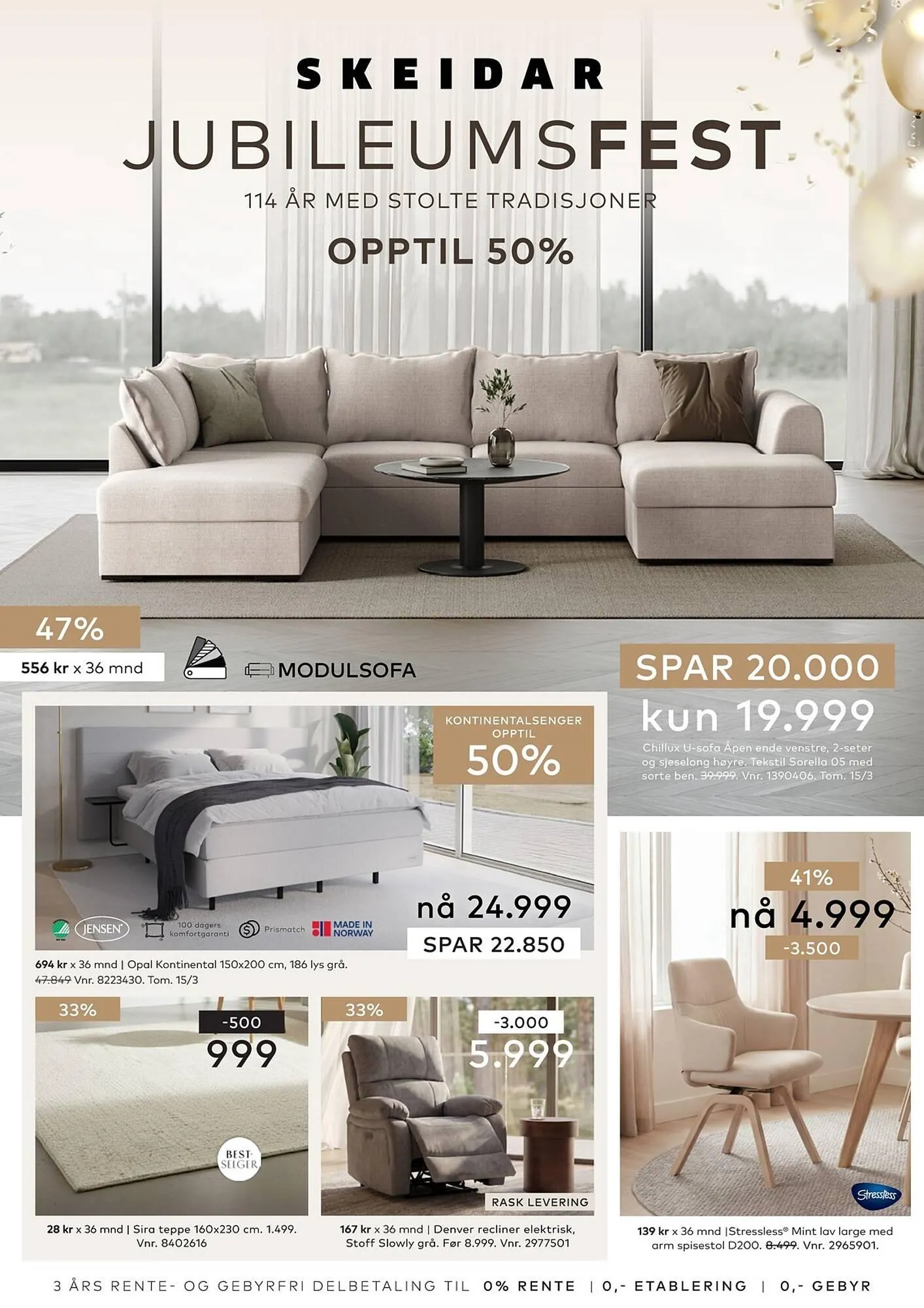 Skeidar kundeavis fra 23. februar til 15. mars 2026 - kundeavisside 1