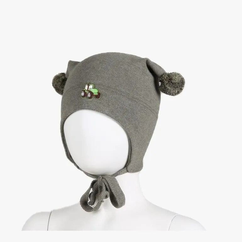 Knytelue med traktor, oliven