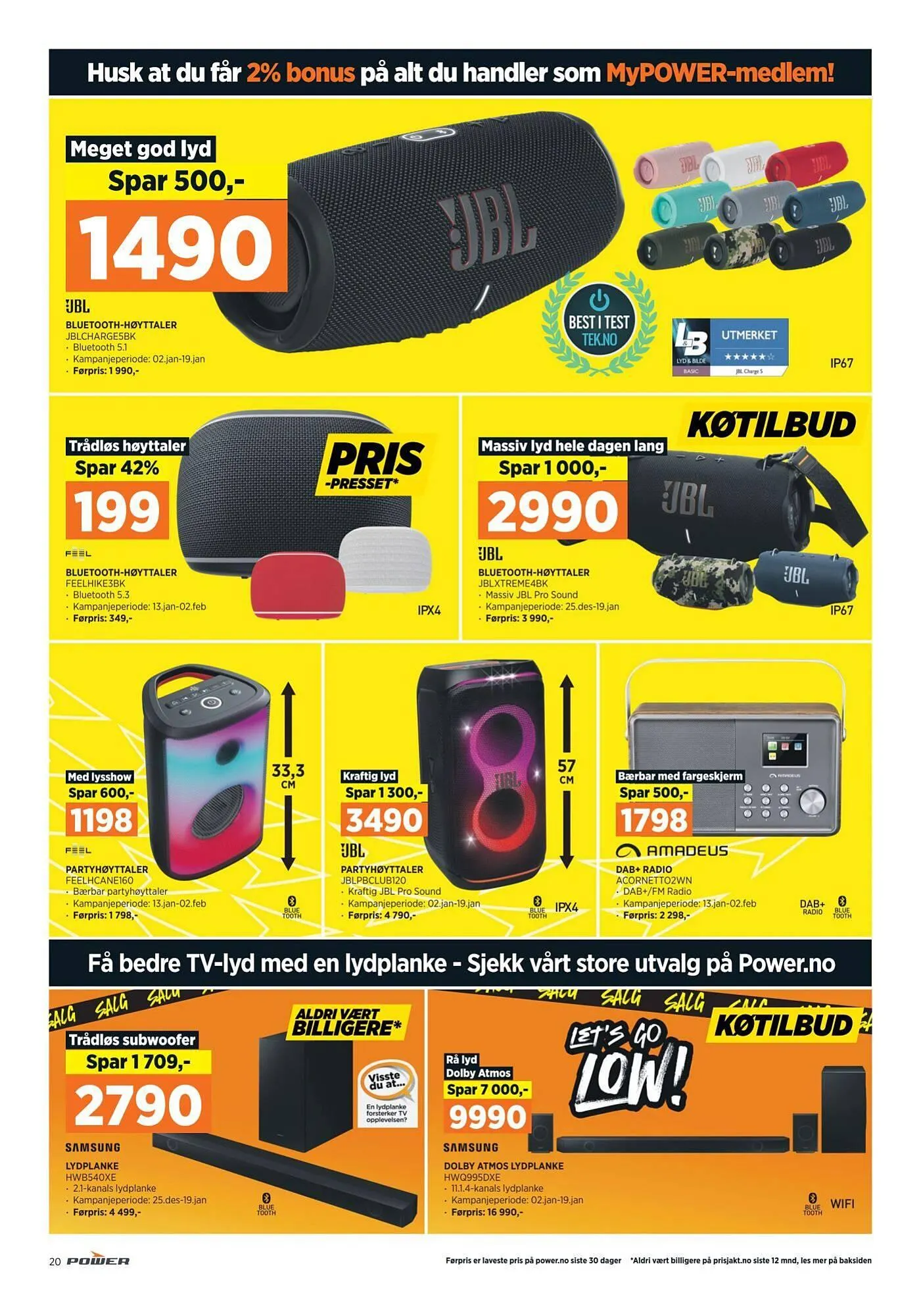 POWER Kundeavis fra 12. januar til 19. januar 2025 - kundeavisside 20