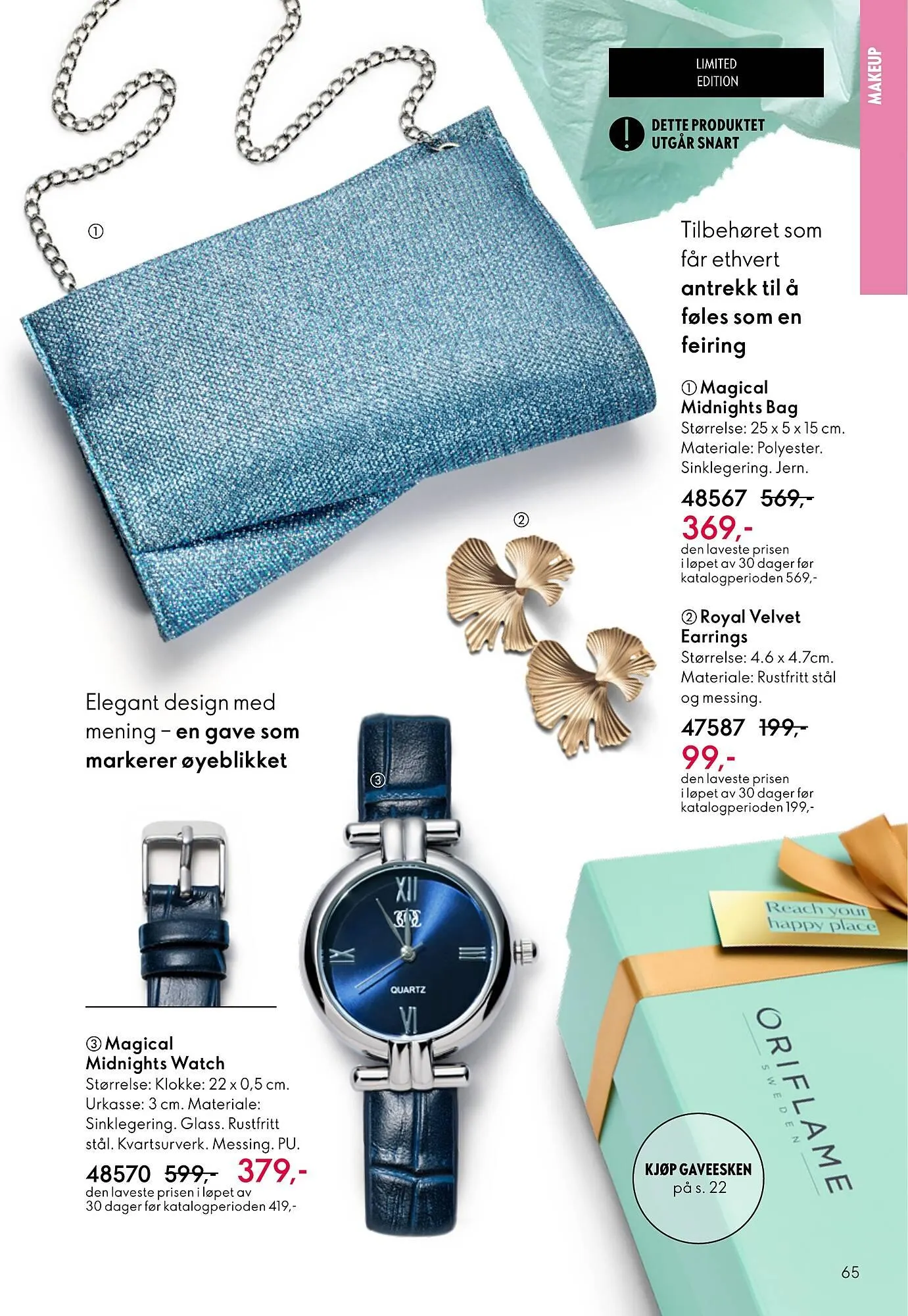 Oriflame katalog fra 18. februar til 10. mars 2026 - kundeavisside 65