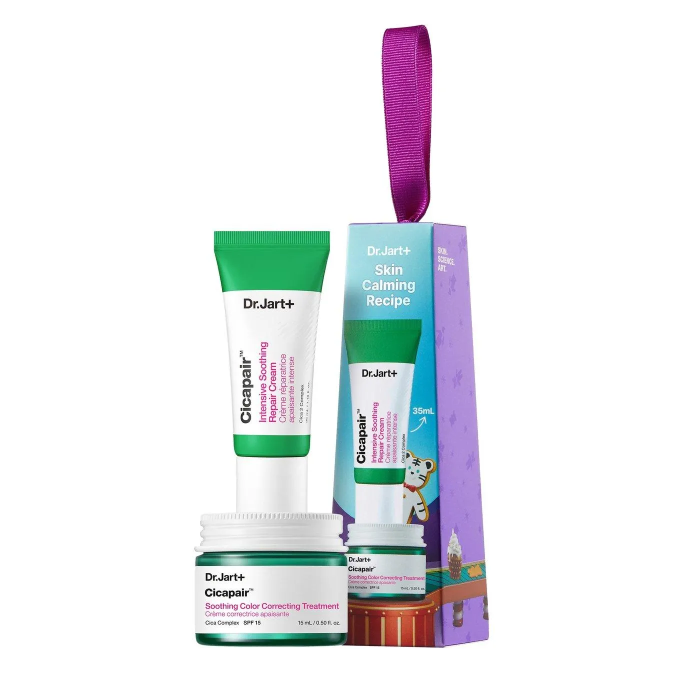 Dr.Jart+ Cicapair Skin Calming Recipe Set (Verdi 626,-)