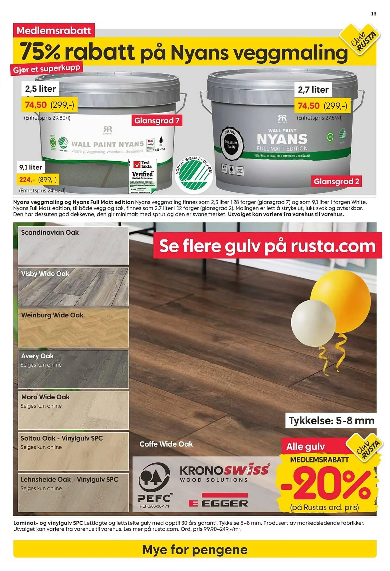 Rusta kundeavis fra 13. april til 19. april 2026 - kundeavisside 13