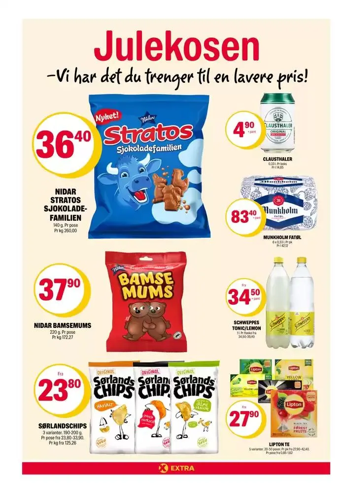 Spesialtilbud for deg fra 25. november til 1. desember 2024 - kundeavisside 18