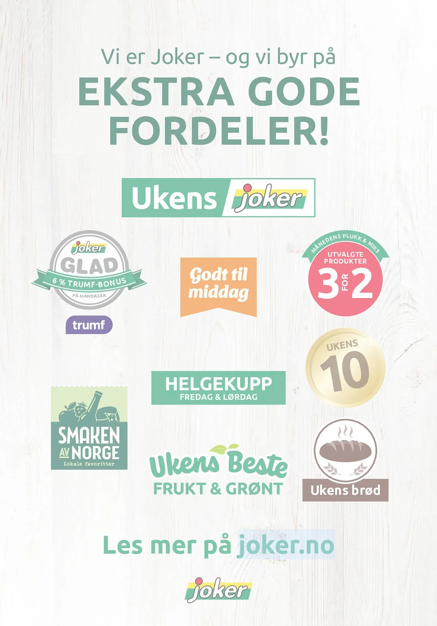 Joker kundeavis fra 9. mars til 21. mars 2026 - kundeavisside 28