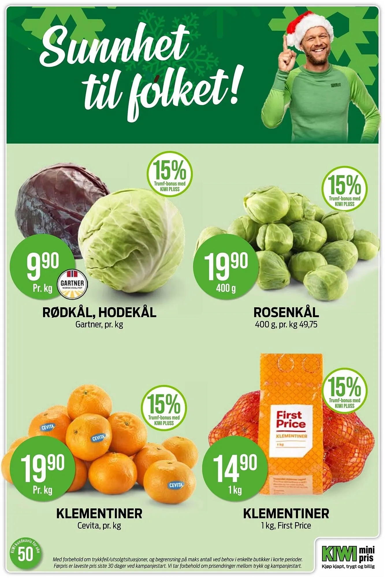 Kiwi kundeavis fra 8. desember til 14. desember 2025 - kundeavisside 19