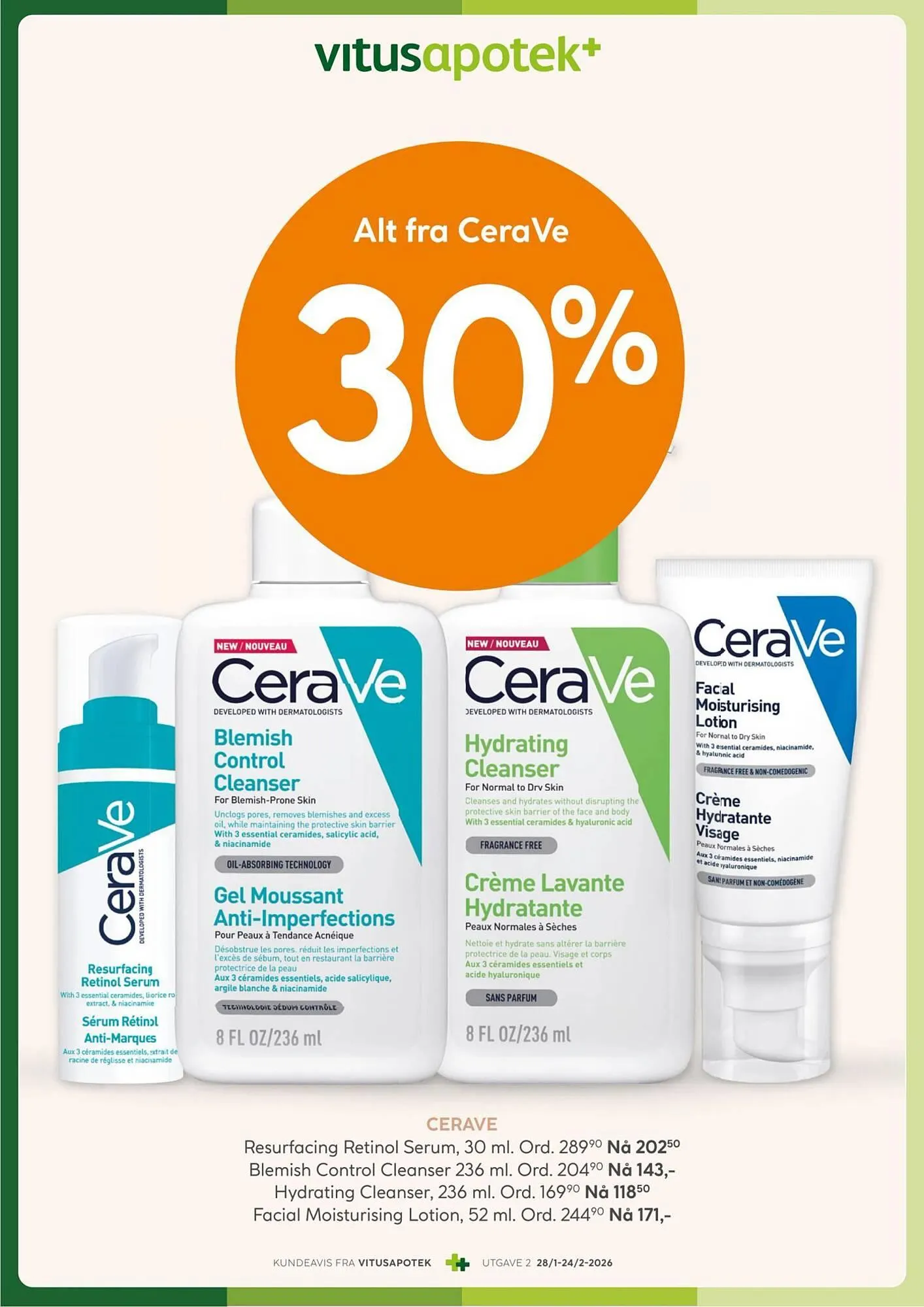 Vitusapotek kundeavis fra 28. januar til 25. februar 2026 - kundeavisside 8