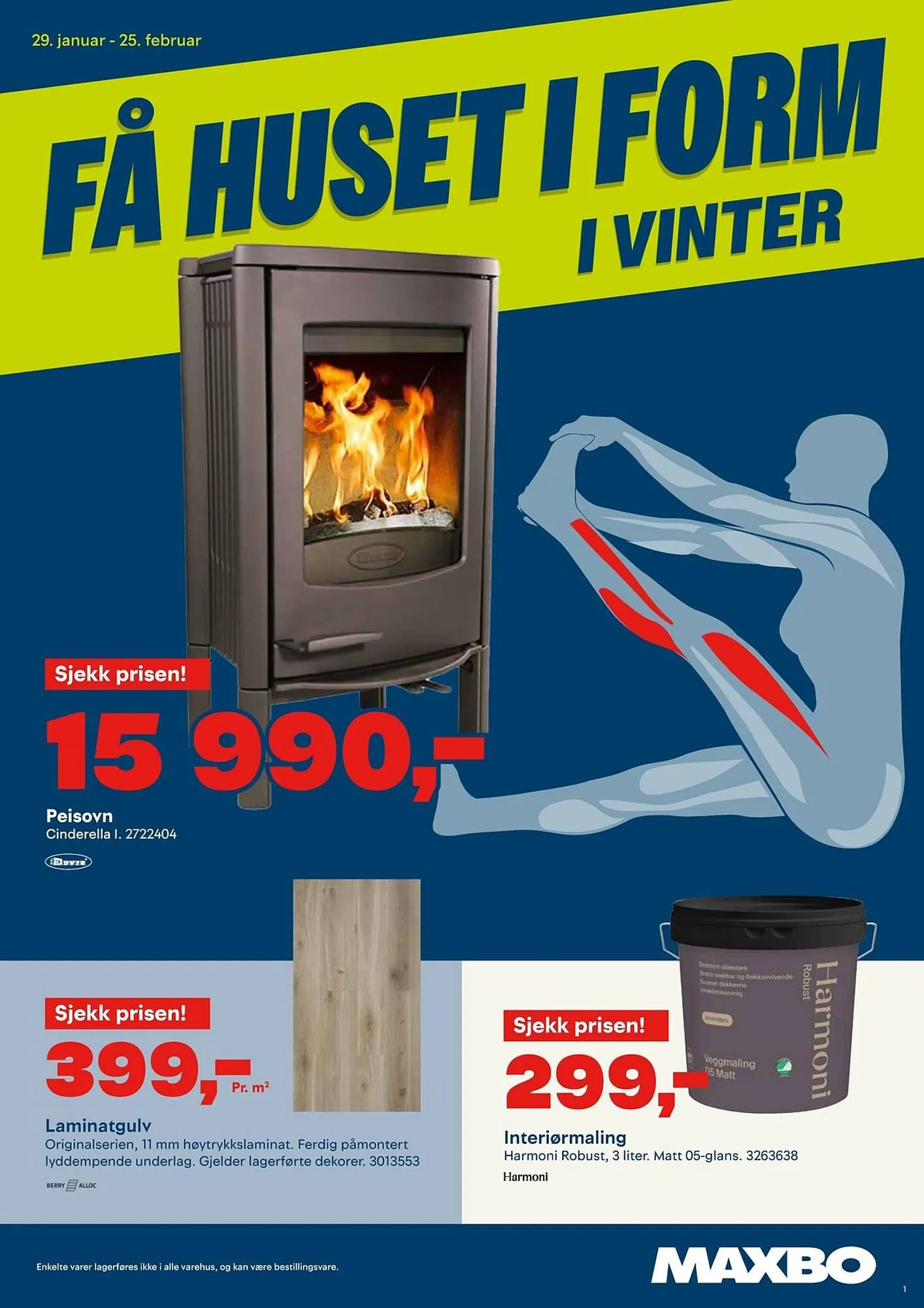 Maxbo Kundeavis fra 29. januar til 25. februar 2024 - kundeavisside 