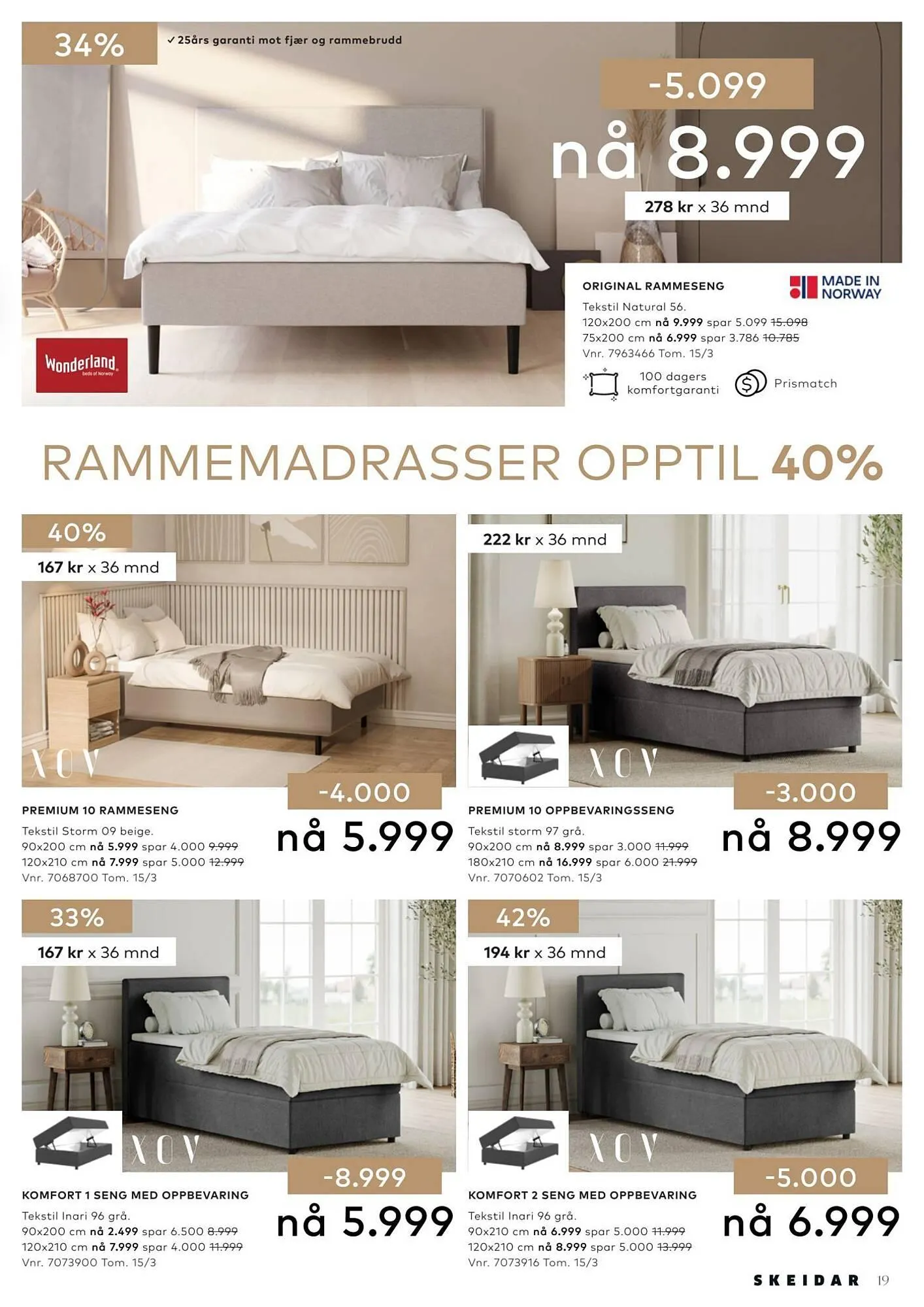 Skeidar kundeavis fra 12. februar til 16. mars 2026 - kundeavisside 19