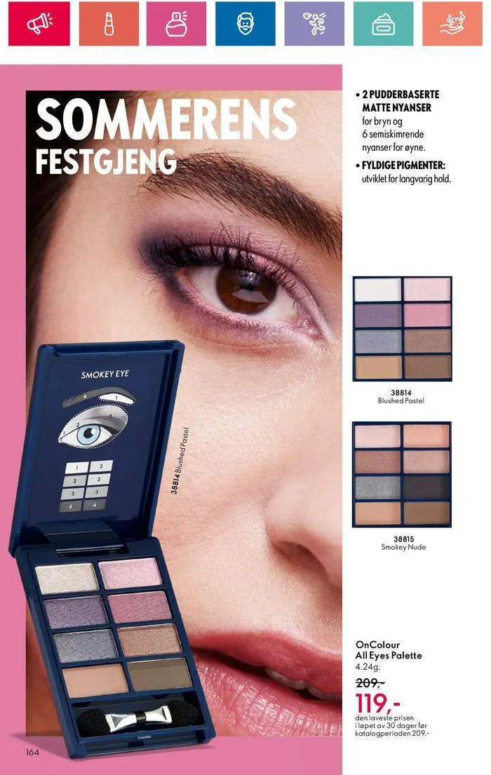 ORIFLAME Kundeavis fra 20. juni til 4. juli 2024 - kundeavisside 164