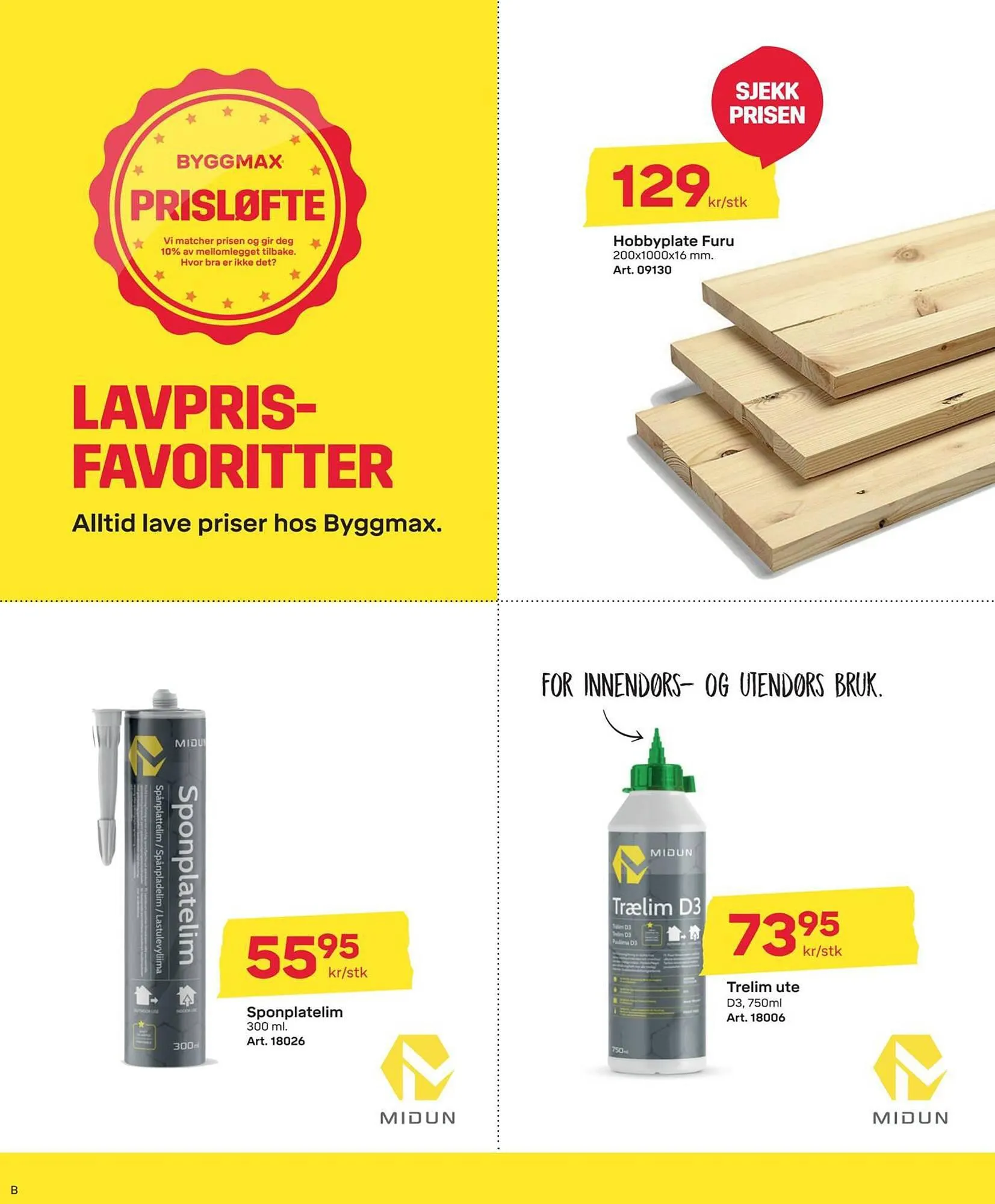 Byggmax Kundeavis fra 22. august til 7. september 2023 - kundeavisside 6
