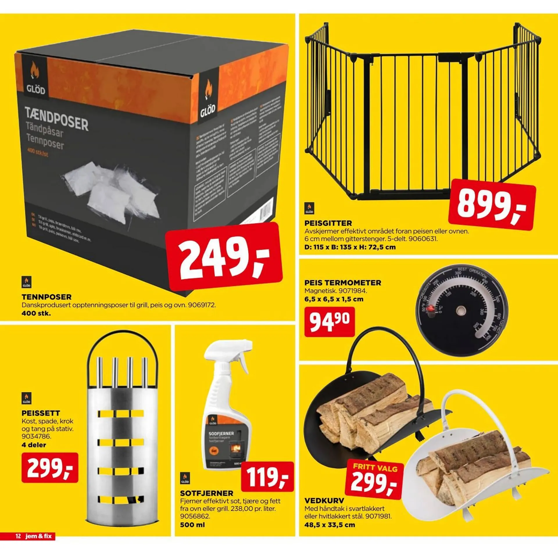 Jem & fix kundeavis fra 1. januar til 11. januar 2026 - kundeavisside 12