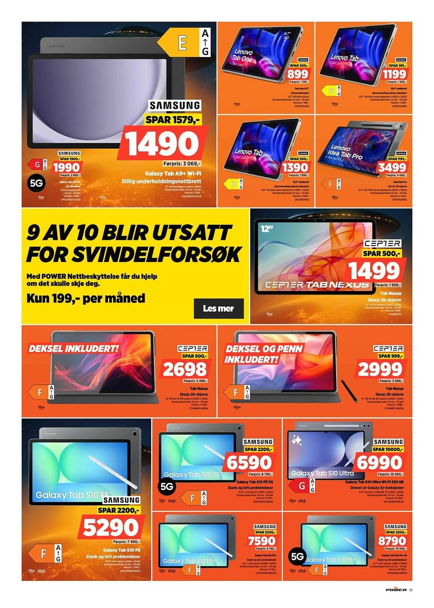 POWER kundeavis fra 17. november til 23. november 2025 - kundeavisside 15