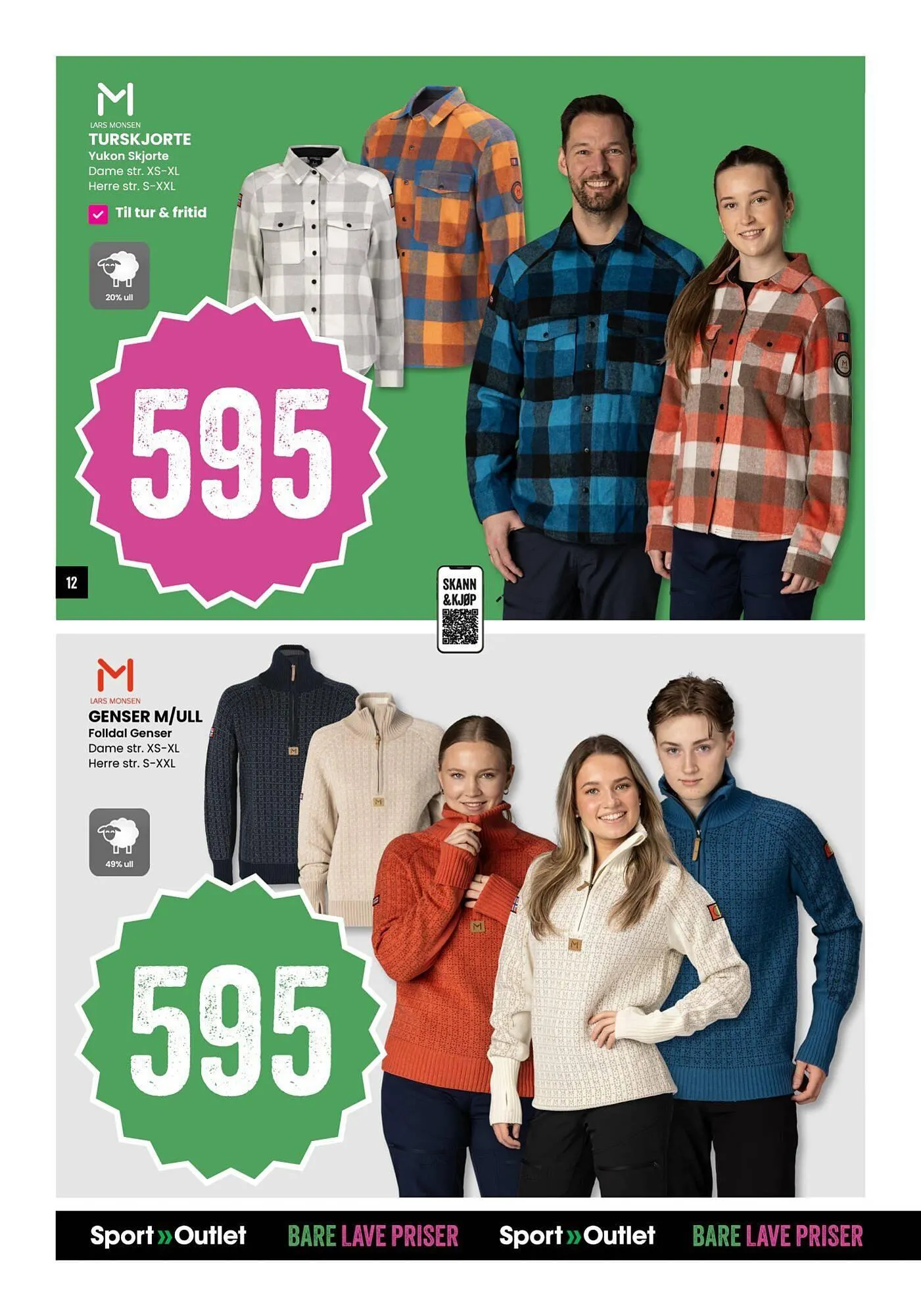 Sport Outlet kundeavis fra 4. november til 16. november 2025 - kundeavisside 12