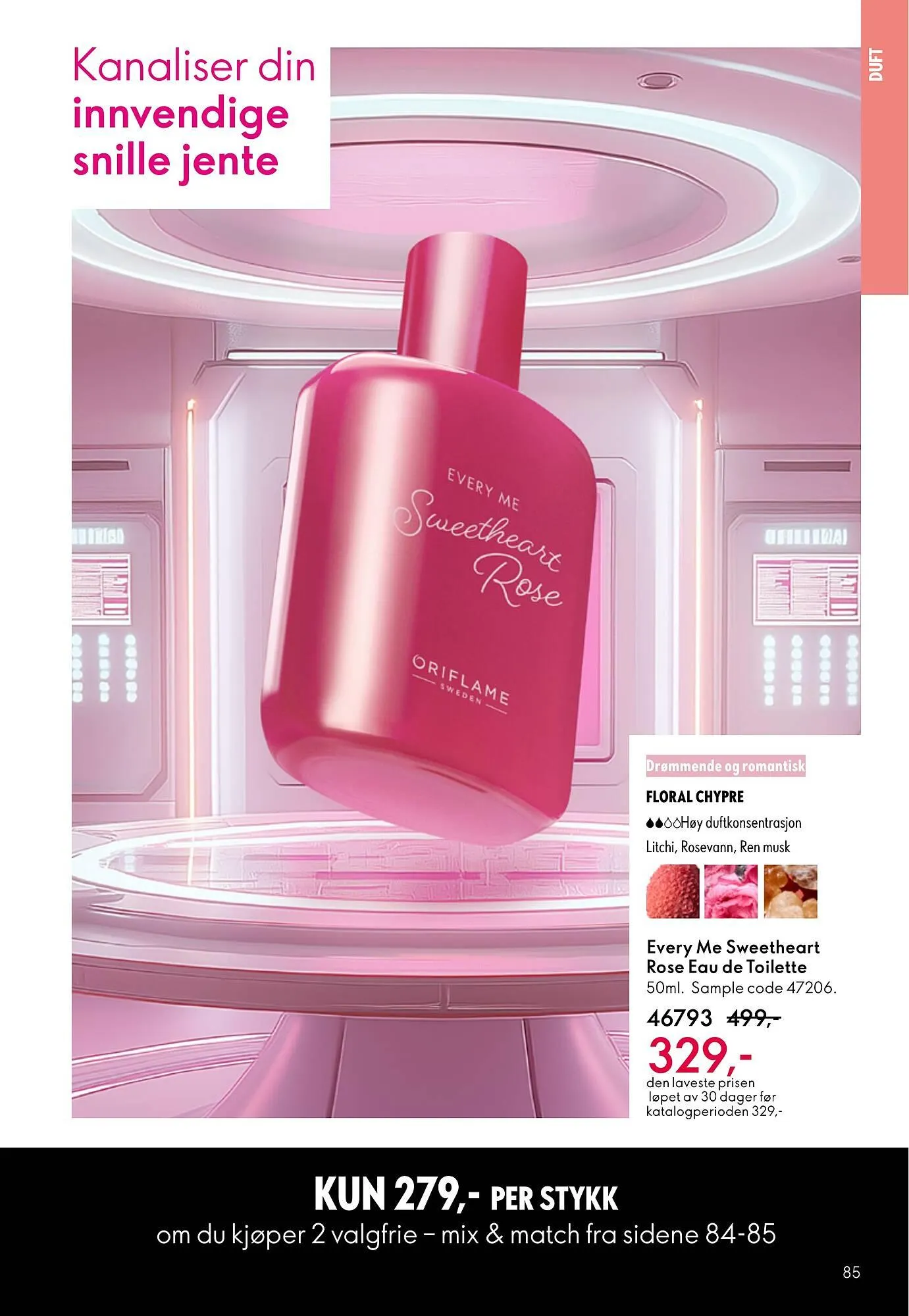 Oriflame katalog fra 18. februar til 10. mars 2026 - kundeavisside 85