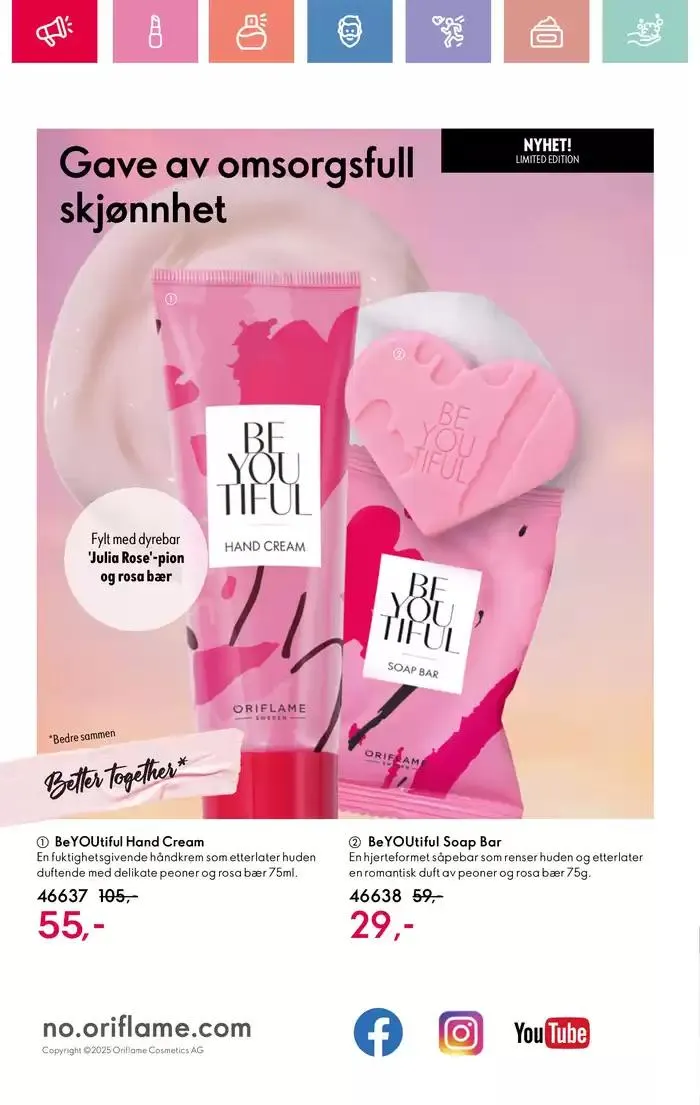 ORIFLAME Kundeavis fra 28. januar til 11. februar 2025 - kundeavisside 164