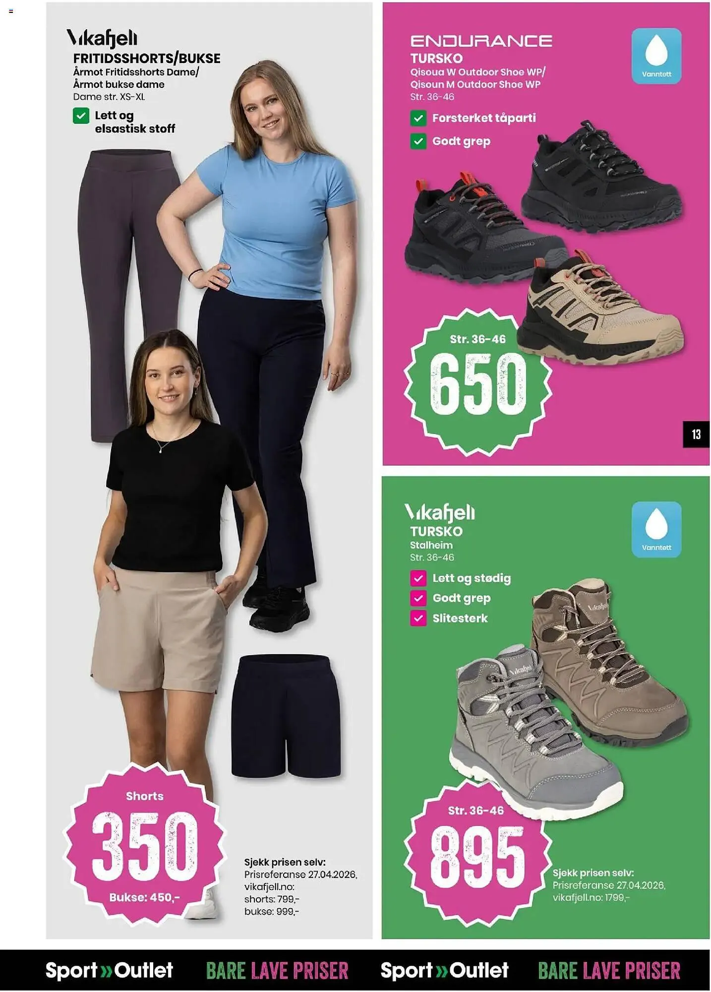 Sport Outlet kundeavis fra 12. mai til 17. mai 2026 - kundeavisside 13