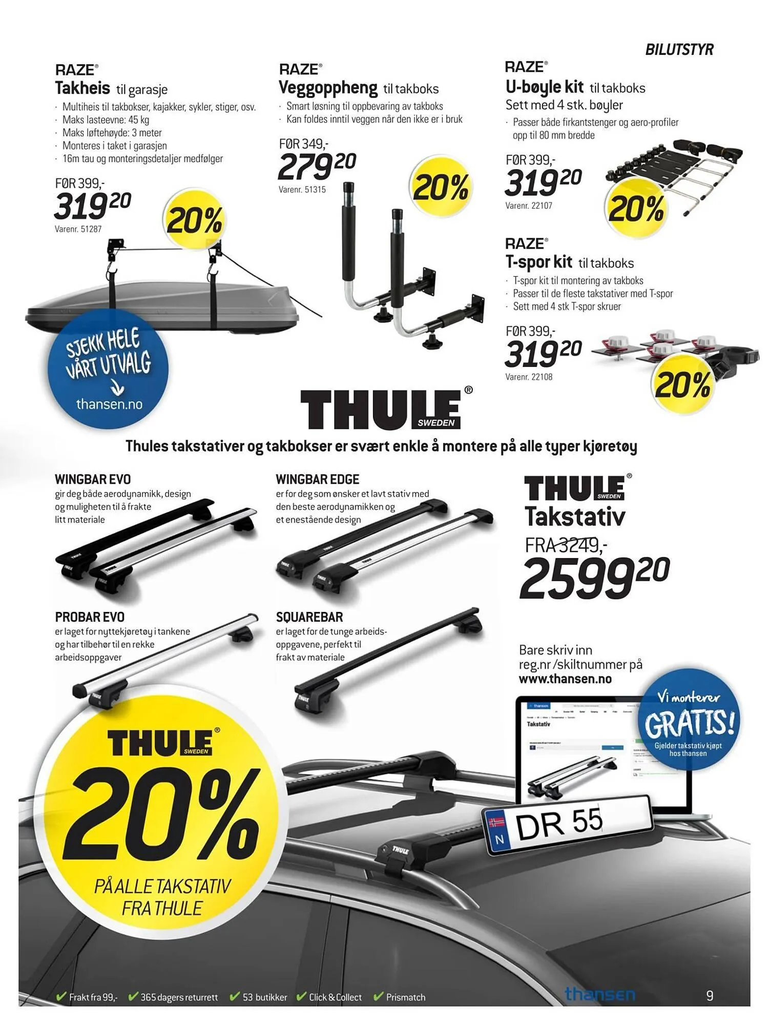 Thansen kundeavis fra 20. mars til 23. april 2026 - kundeavisside 9