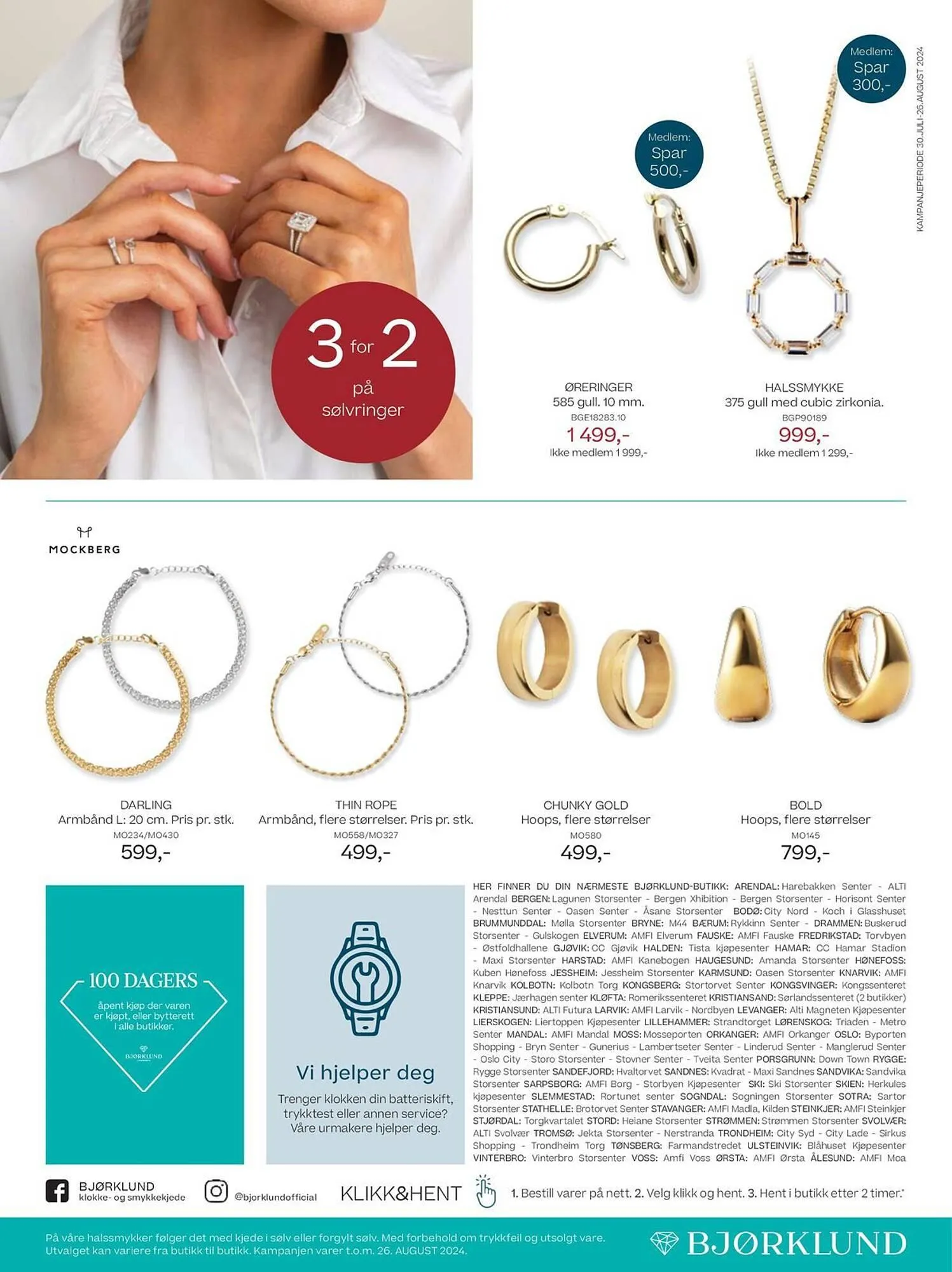 Bjørklund Kundeavis fra 30. juli til 26. august 2024 - kundeavisside 10