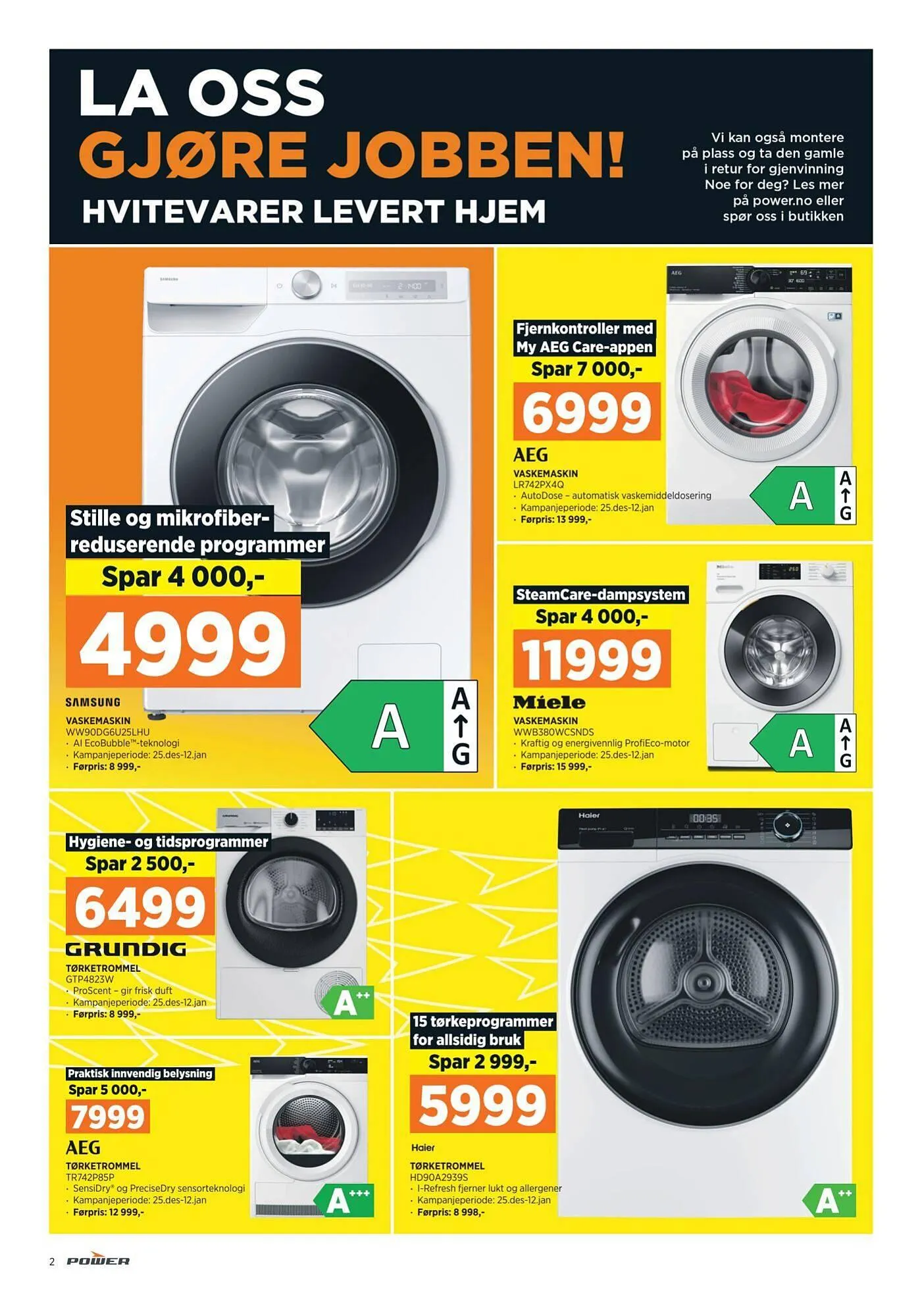 POWER Kundeavis fra 5. januar til 12. januar 2025 - kundeavisside 2