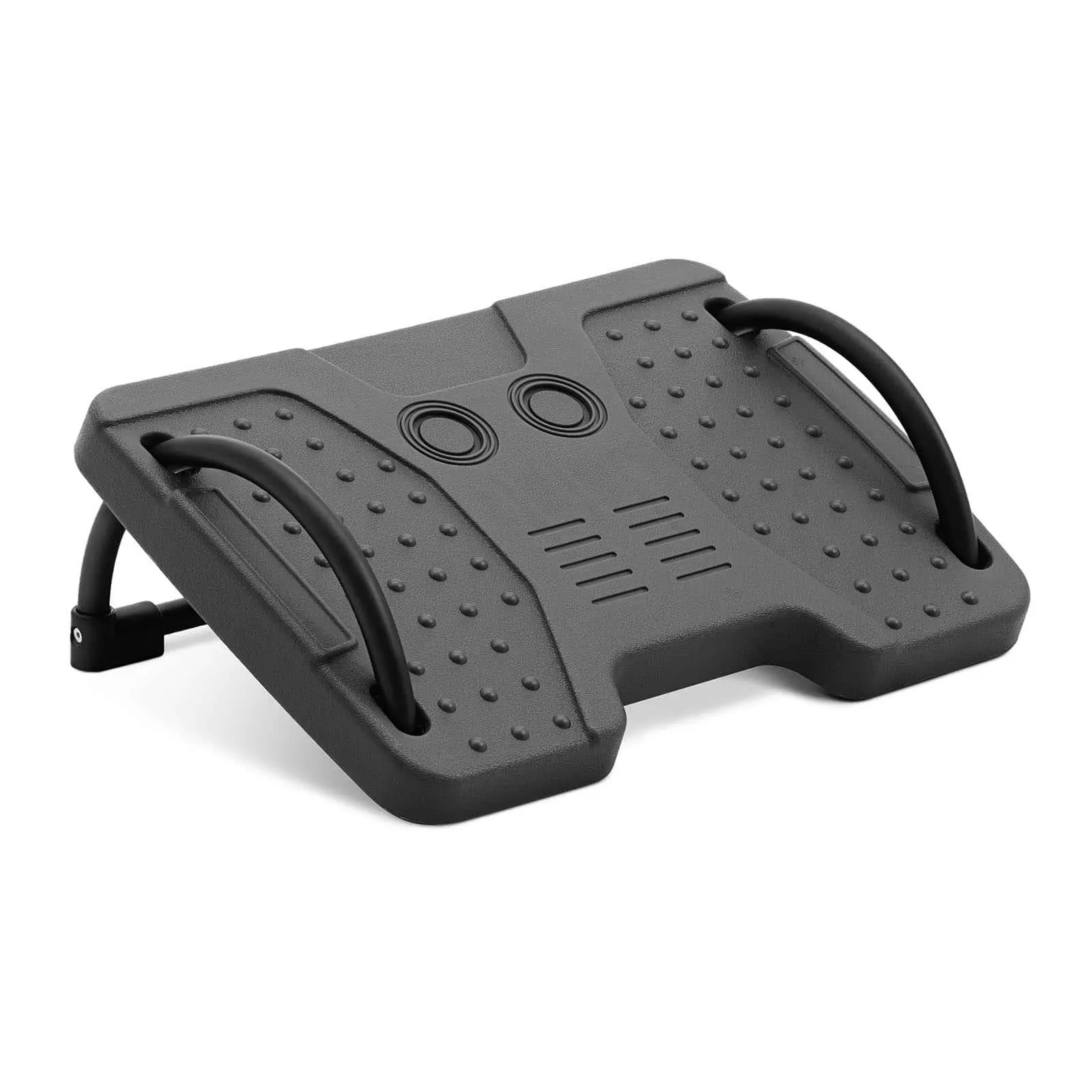 Fotstøtte - stål / plast - mørkegrå - 25 kg