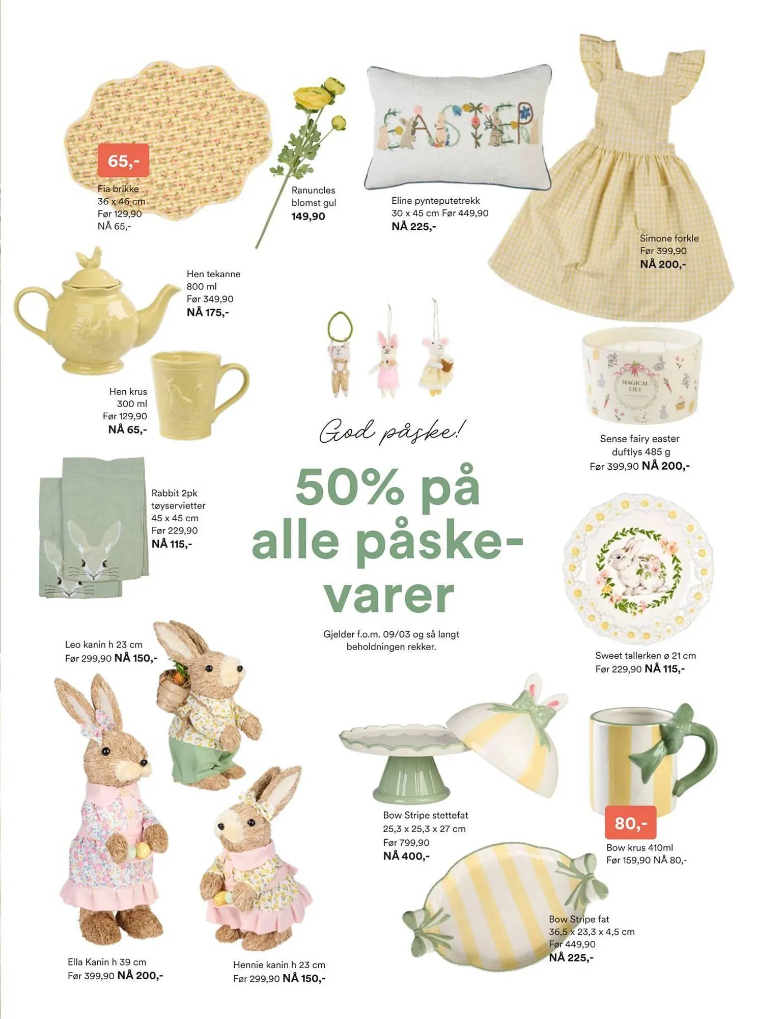 Kid Interiør kundeavis fra 15. mars til 23. mars 2026 - kundeavisside 9