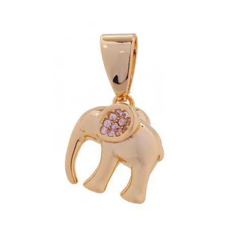 Elephant bling gold Lightpink