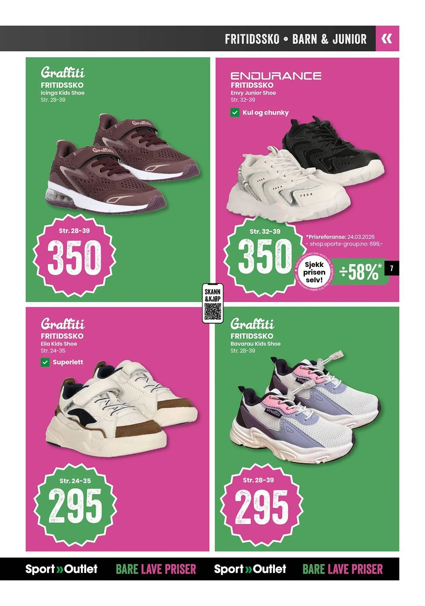 Sport Outlet kundeavis fra 14. april til 4. mai 2026 - kundeavisside 7