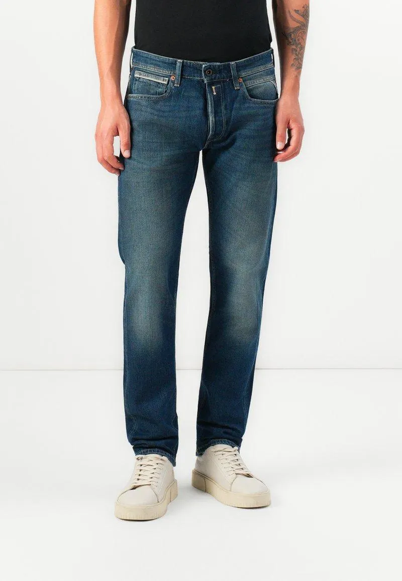 GROVER - Jeans straight leg - dark blue