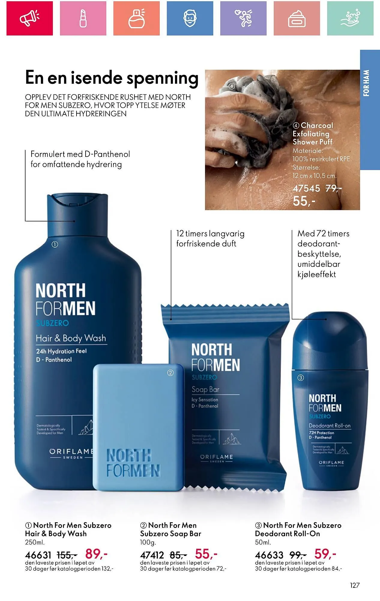 Oriflame Kundeavis fra 5. januar til 25. januar 2025 - kundeavisside 127