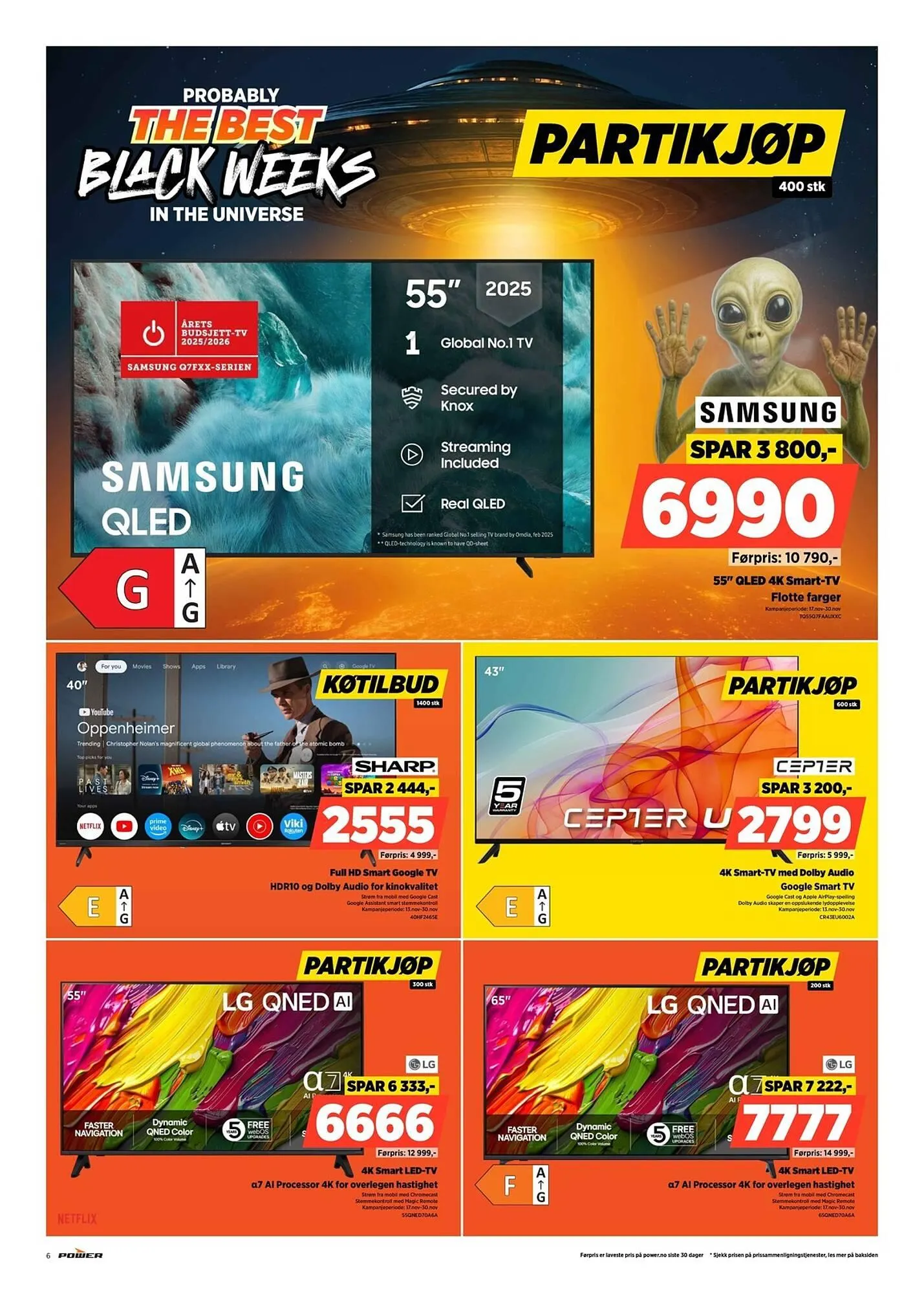 POWER kundeavis fra 17. november til 23. november 2025 - kundeavisside 6