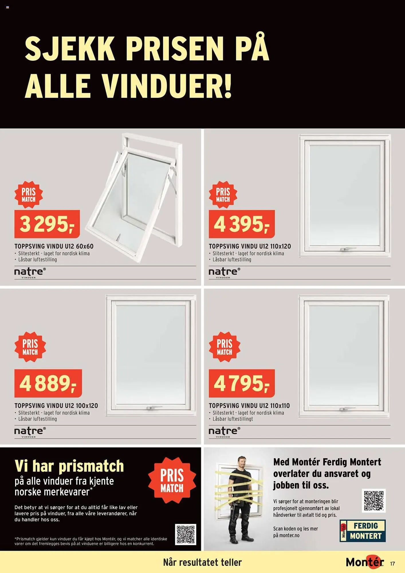 Montér Kundeavis fra 4. september til 17. september 2023 - kundeavisside 17