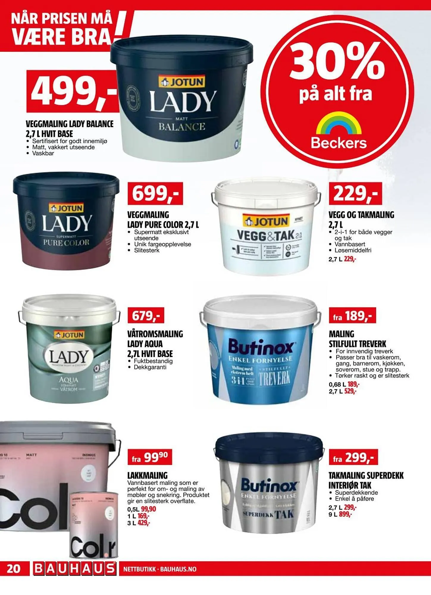 Bauhaus Kundeavis fra 3. mars til 16. mars 2025 - kundeavisside 20