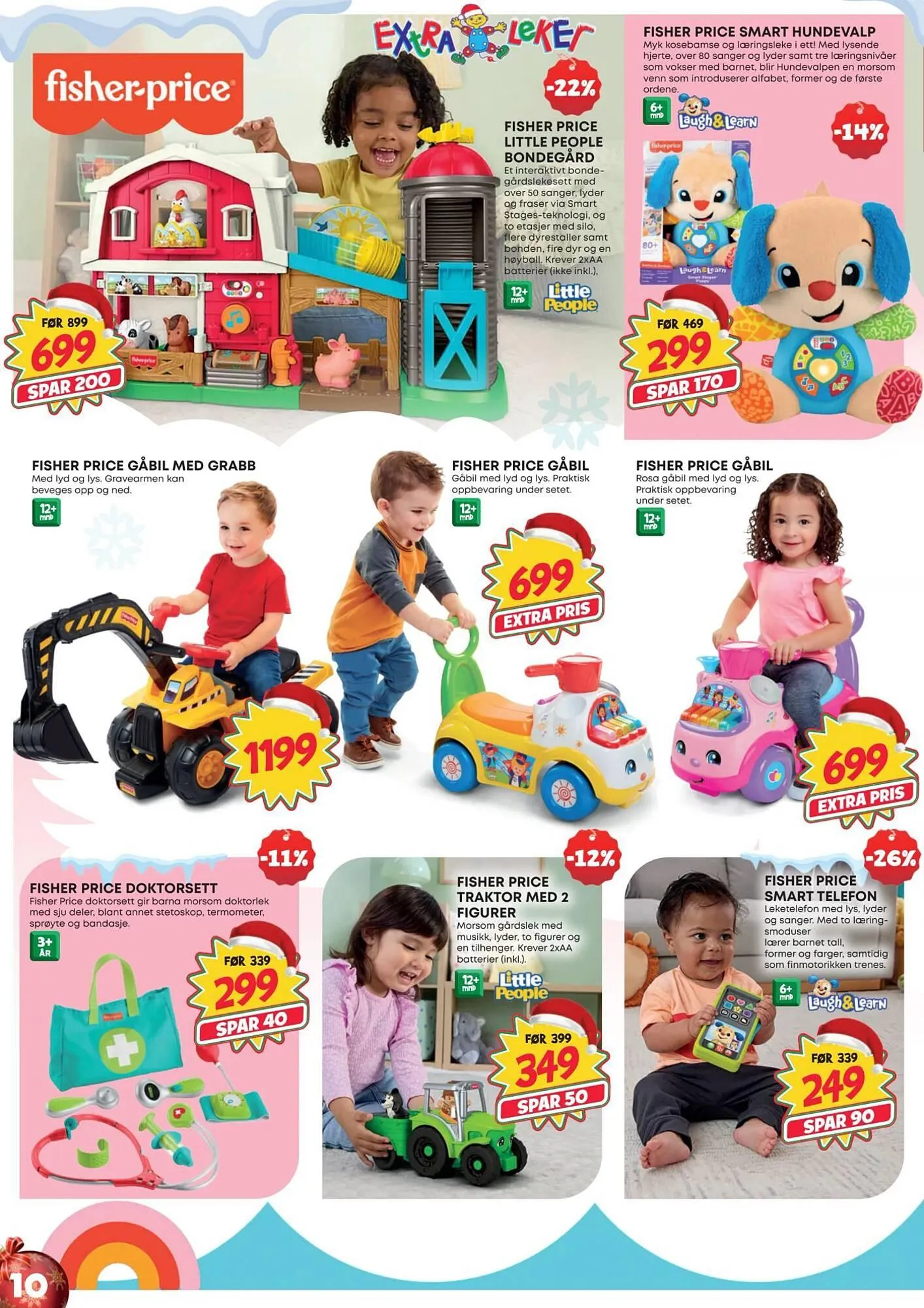 Extra Leker kundeavis fra 12. november til 24. desember 2025 - kundeavisside 10