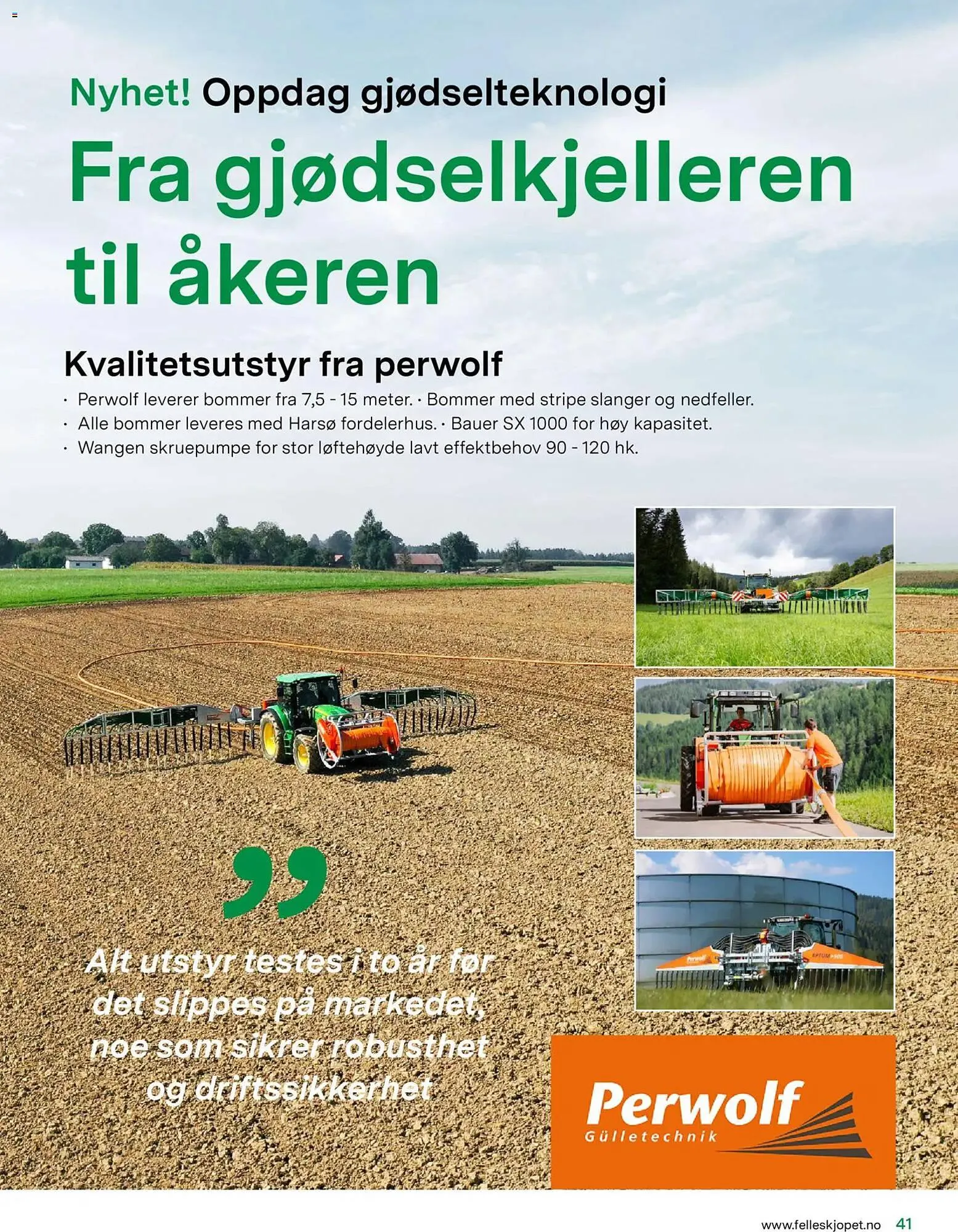 Felleskjøpet kundeavis fra 18. mars til 31. desember 2026 - kundeavisside 41