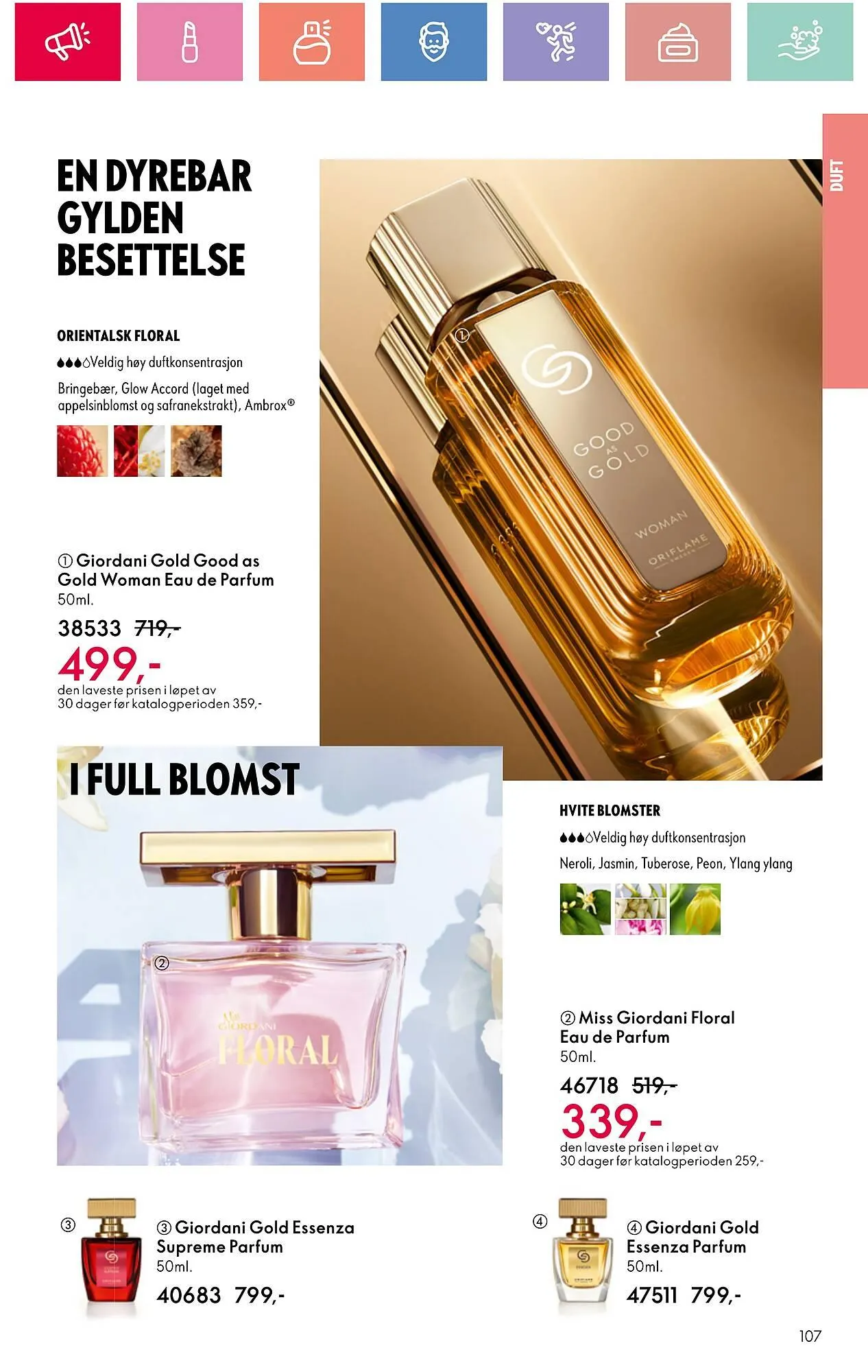 Oriflame Kundeavis fra 5. januar til 25. januar 2025 - kundeavisside 107