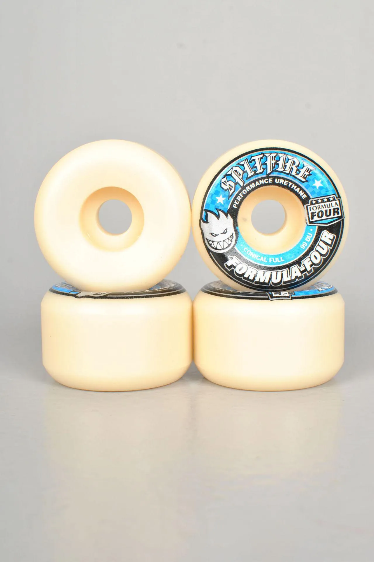 Spitfire Wheels F4 Blue Conical Full 52mm 99D