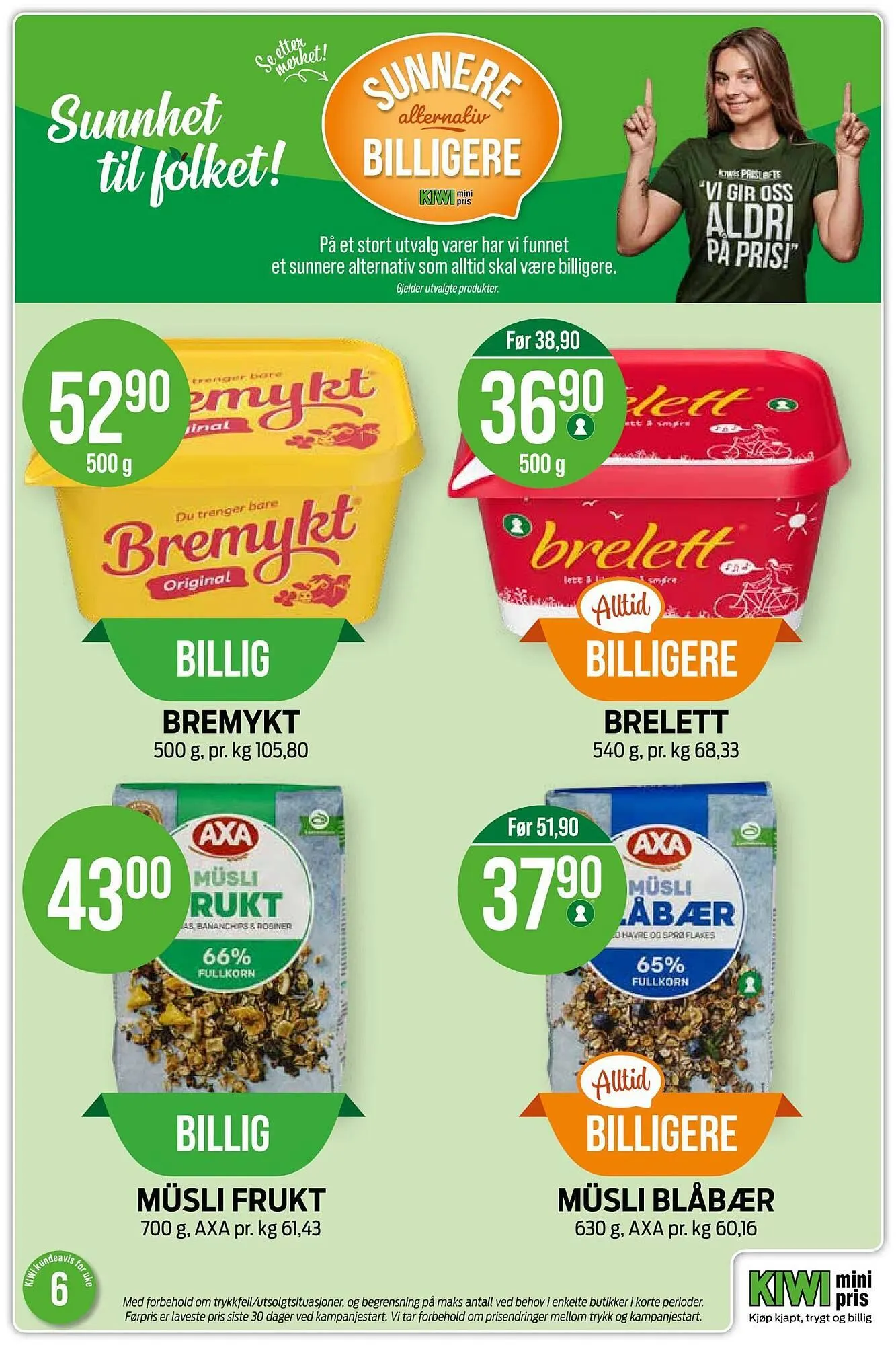 Kiwi kundeavis fra 2. februar til 9. februar 2026 - kundeavisside 8