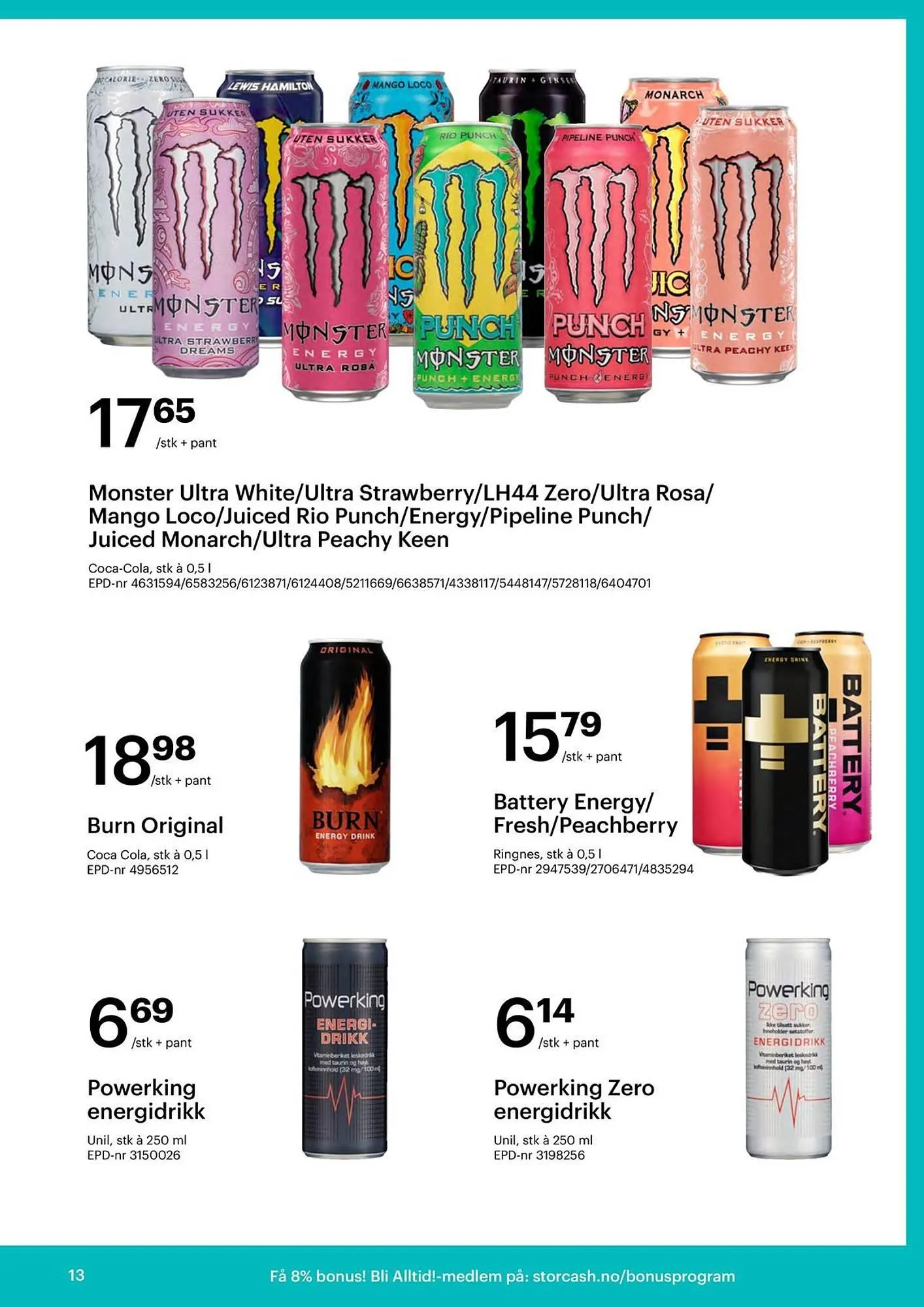 Storcash kundeavis fra 13. oktober til 8. november 2025 - kundeavisside 13